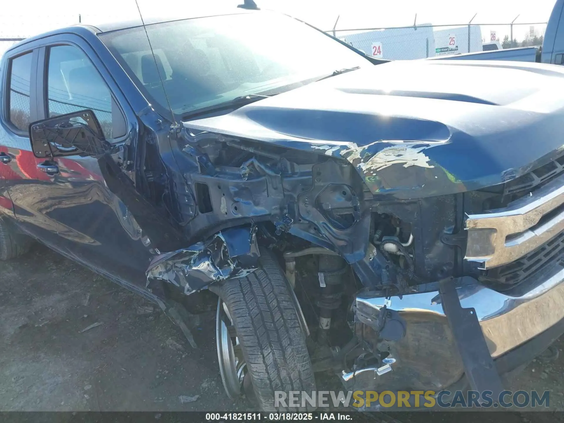 6 Photograph of a damaged car 1GCRYDED2KZ262281 CHEVROLET SILVERADO 1500 2019