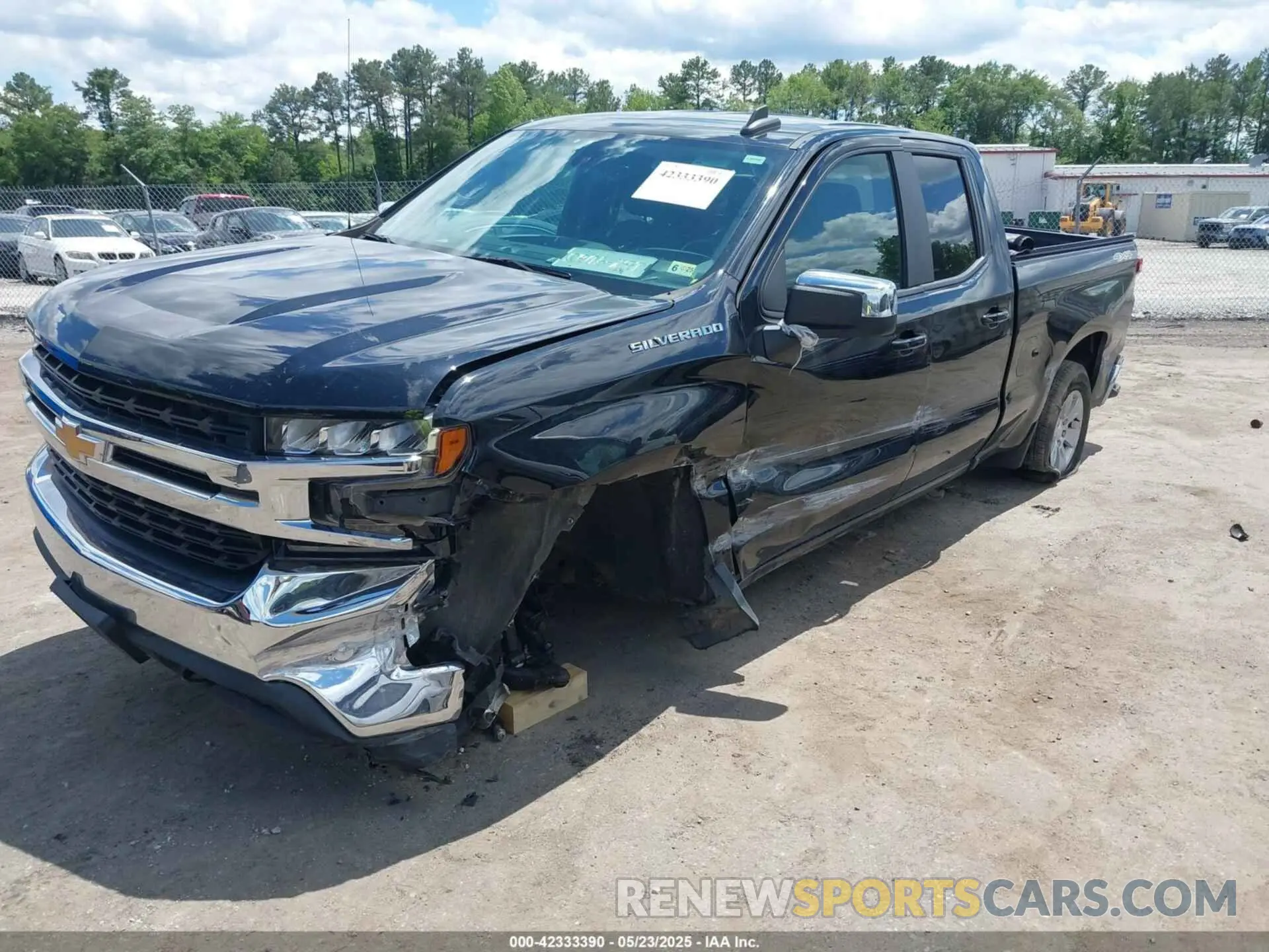 2 Photograph of a damaged car 1GCRYDED4KZ254358 CHEVROLET SILVERADO 1500 2019