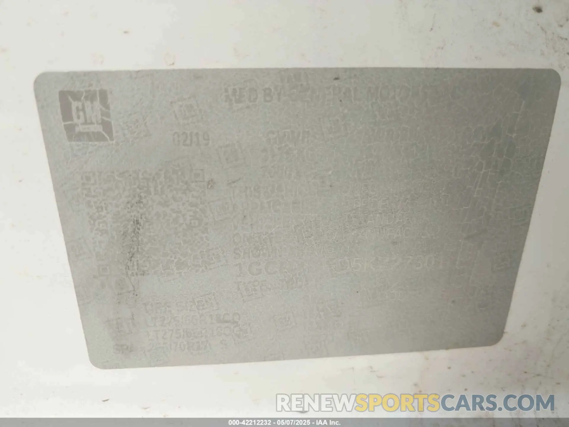 9 Photograph of a damaged car 1GCRYDED5KZ273016 CHEVROLET SILVERADO 1500 2019