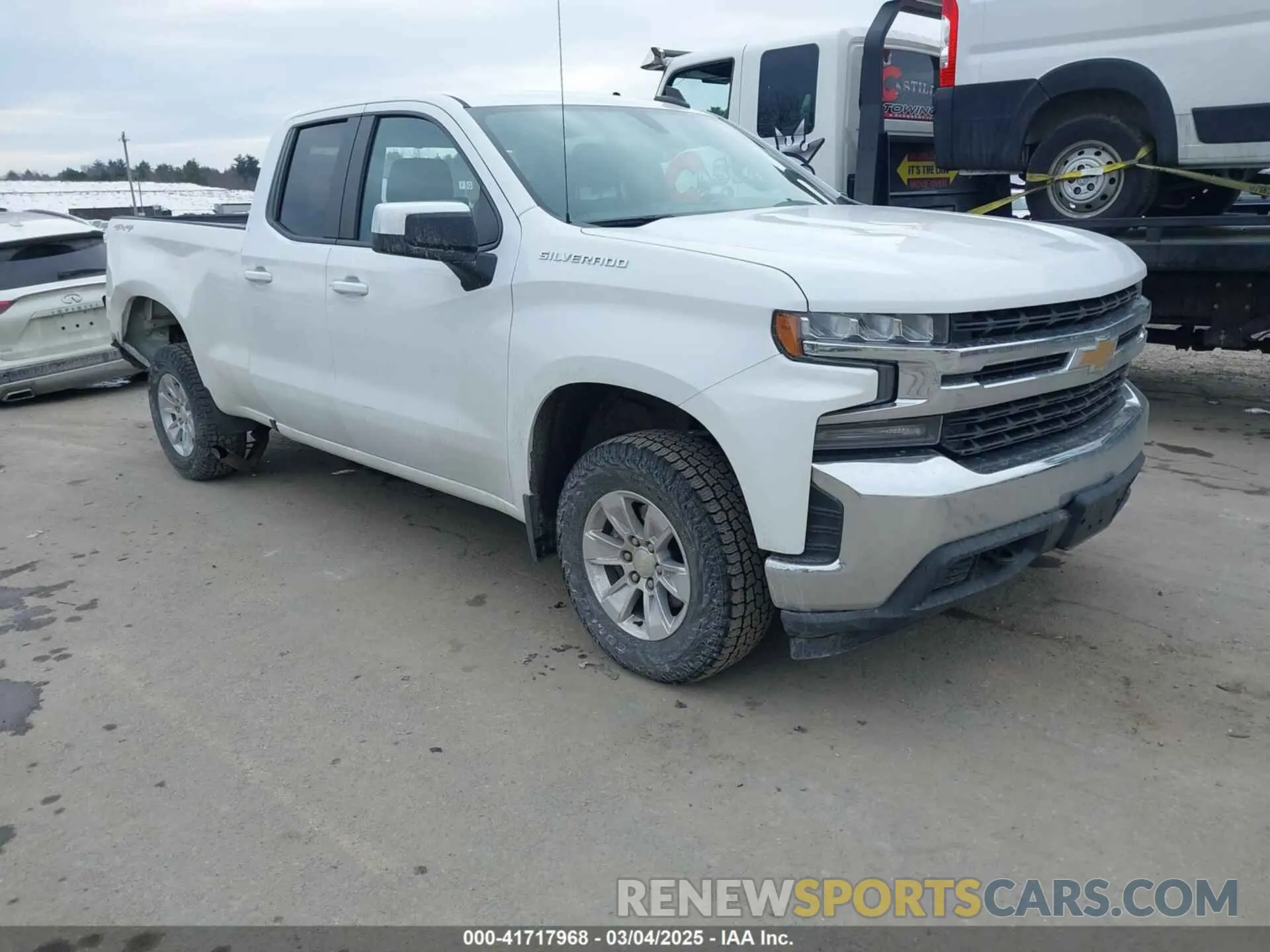 1 Photograph of a damaged car 1GCRYDED5KZ383015 CHEVROLET SILVERADO 1500 2019