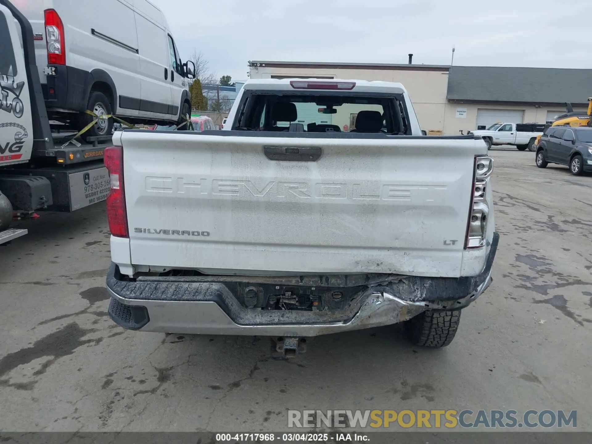 16 Photograph of a damaged car 1GCRYDED5KZ383015 CHEVROLET SILVERADO 1500 2019