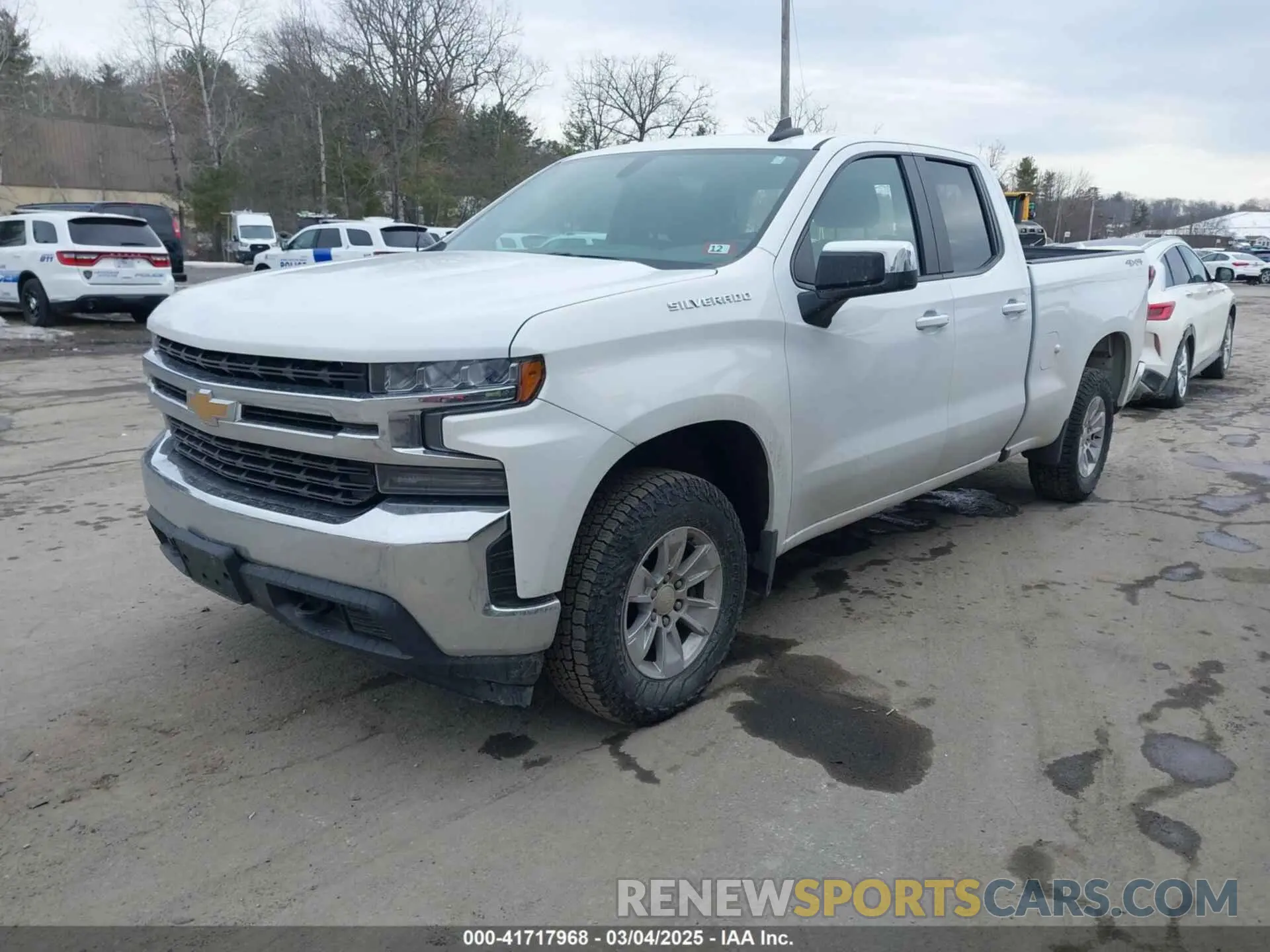 2 Photograph of a damaged car 1GCRYDED5KZ383015 CHEVROLET SILVERADO 1500 2019
