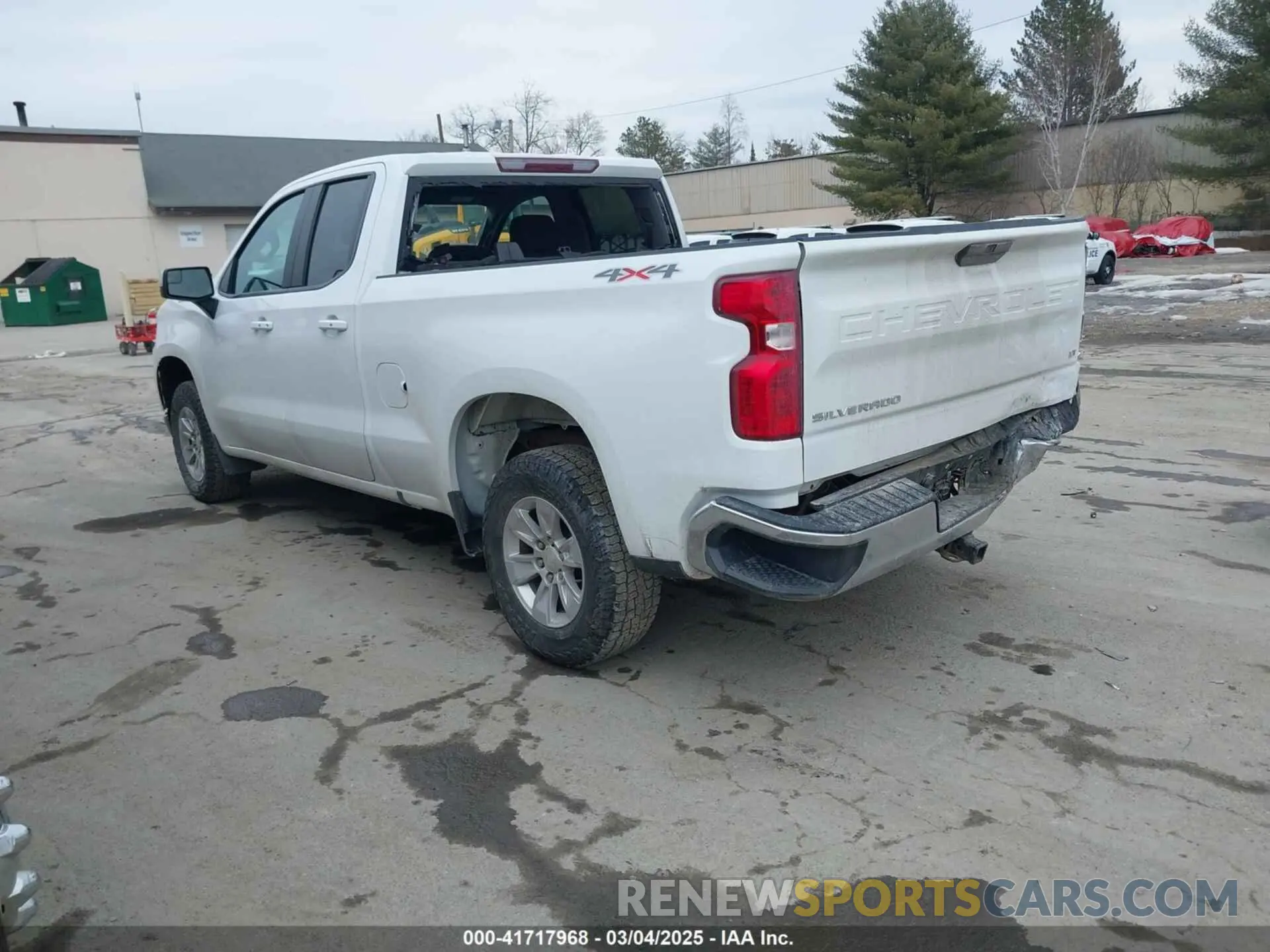 3 Photograph of a damaged car 1GCRYDED5KZ383015 CHEVROLET SILVERADO 1500 2019