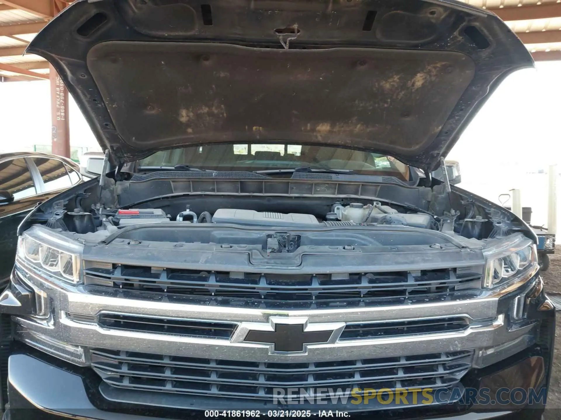 10 Photograph of a damaged car 1GCRYDED6KZ235973 CHEVROLET SILVERADO 1500 2019