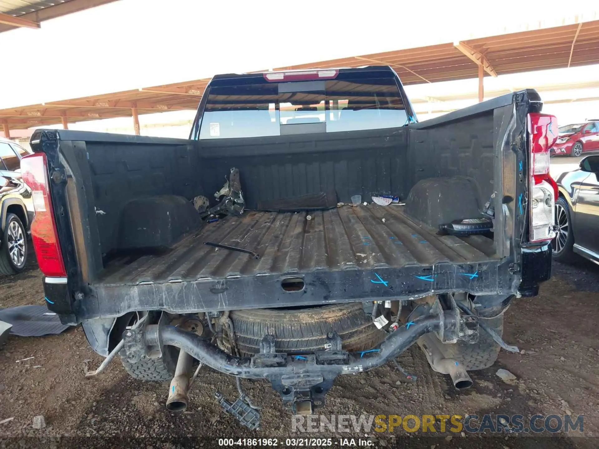 6 Photograph of a damaged car 1GCRYDED6KZ235973 CHEVROLET SILVERADO 1500 2019