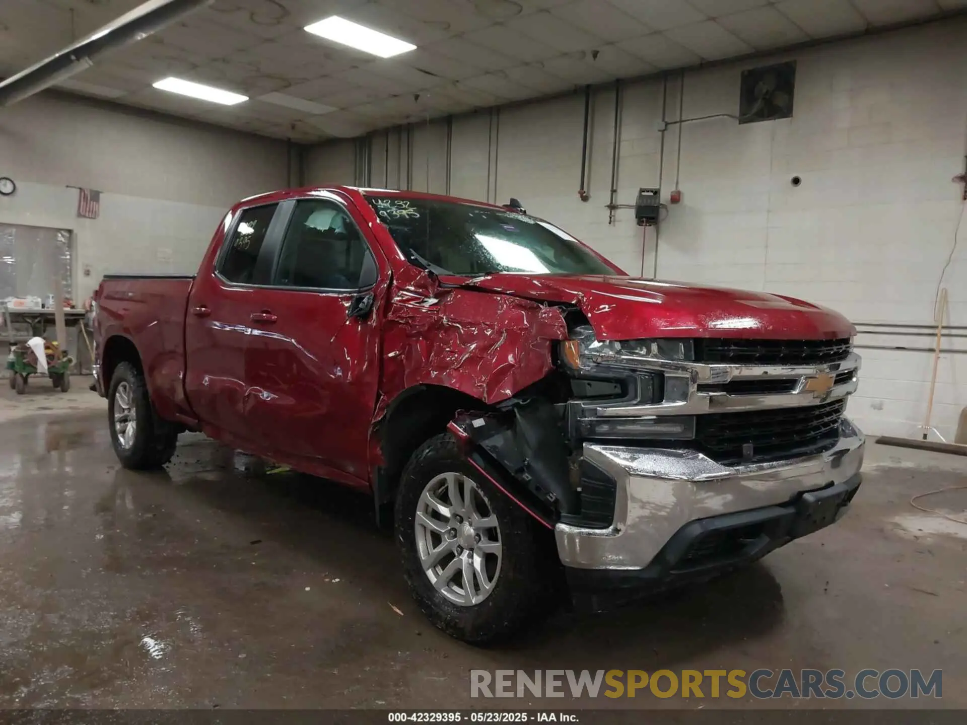 1 Photograph of a damaged car 1GCRYDED6KZ291850 CHEVROLET SILVERADO 1500 2019