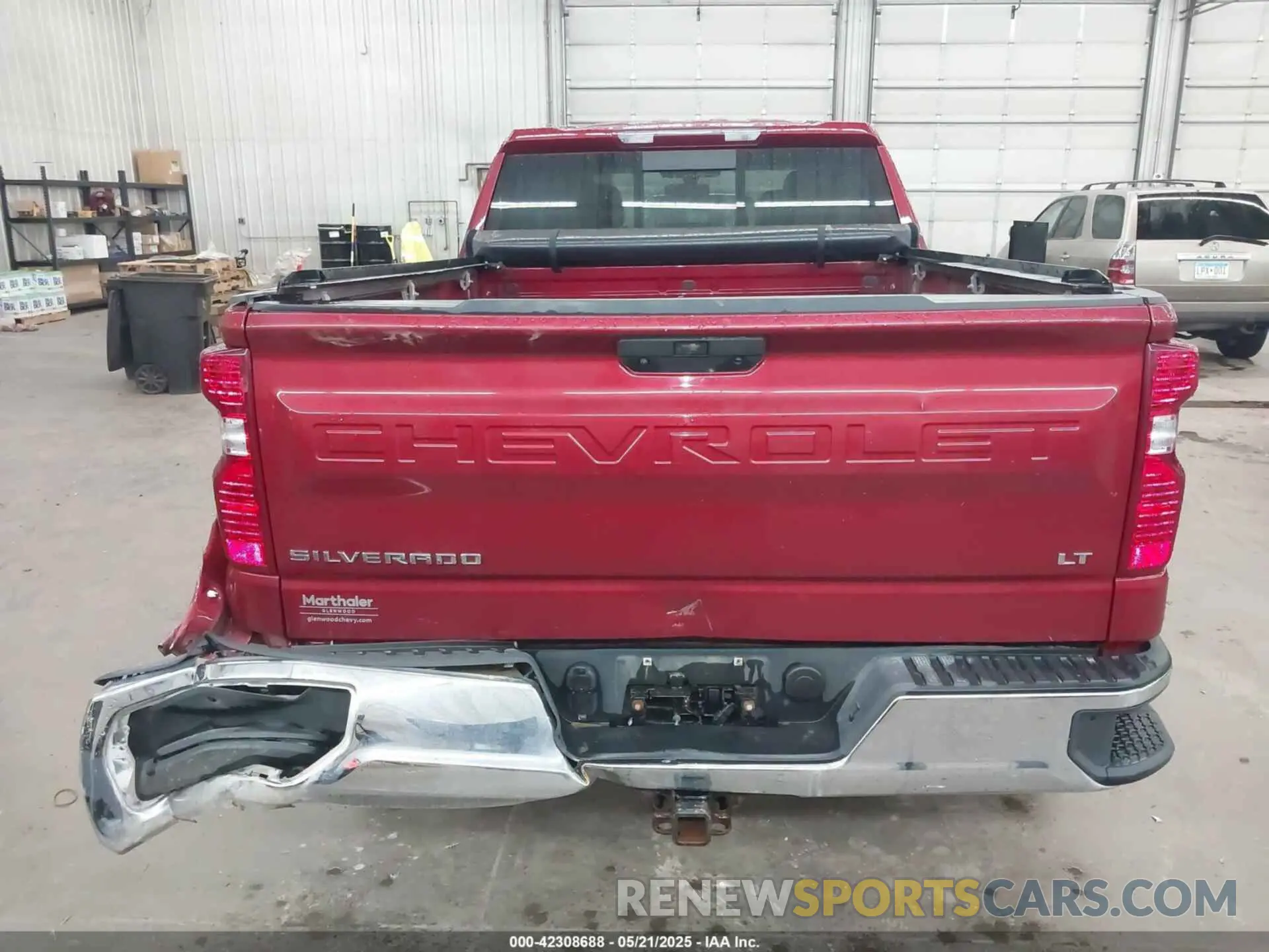 16 Photograph of a damaged car 1GCRYDED6KZ291993 CHEVROLET SILVERADO 1500 2019