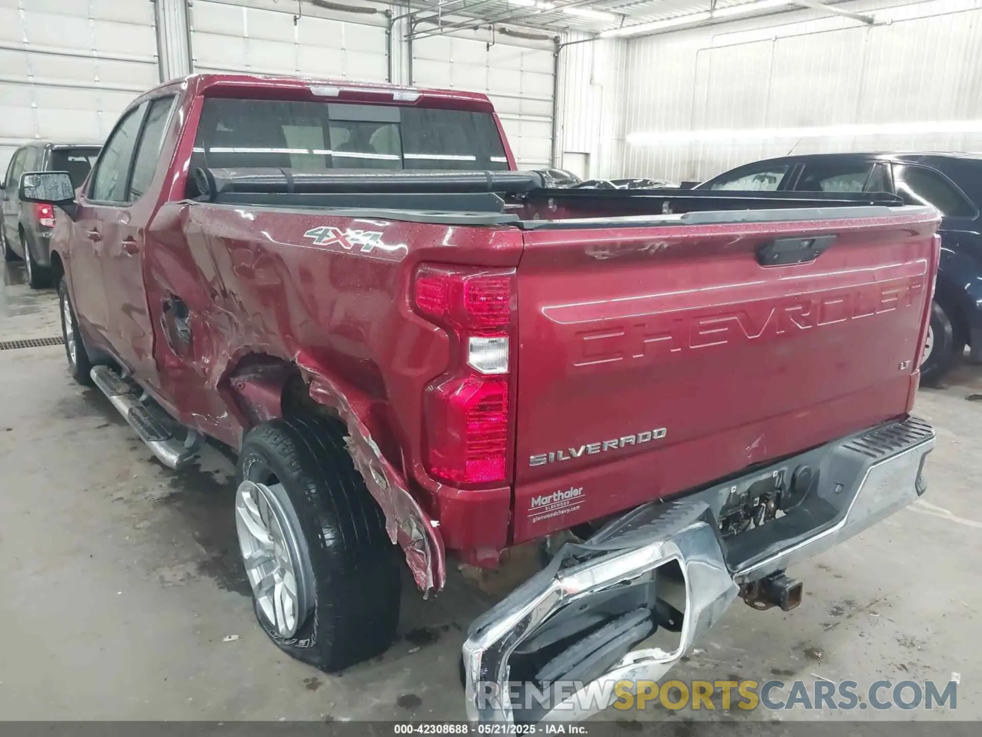 3 Photograph of a damaged car 1GCRYDED6KZ291993 CHEVROLET SILVERADO 1500 2019