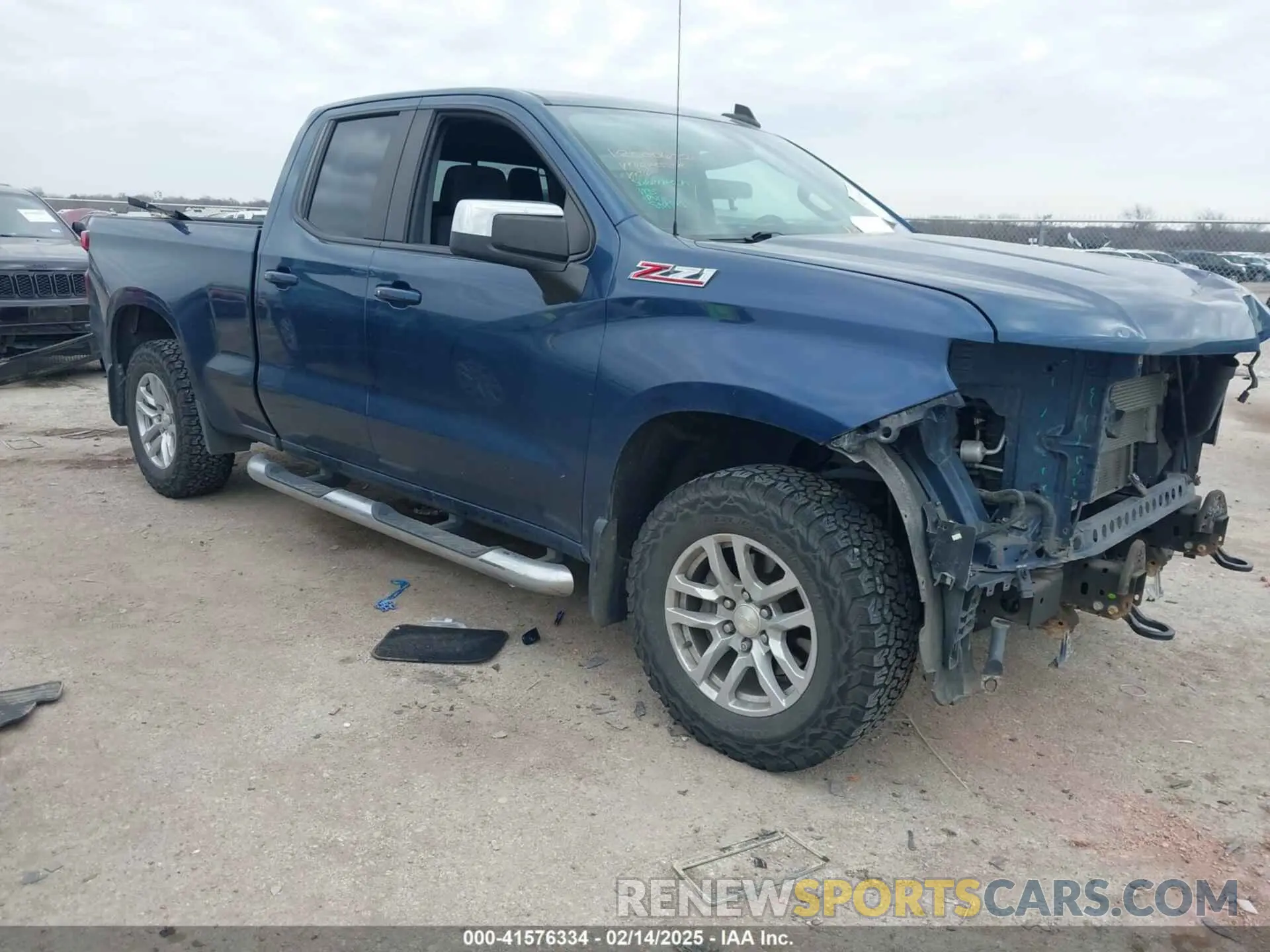 1 Photograph of a damaged car 1GCRYDED7KZ246898 CHEVROLET SILVERADO 1500 2019