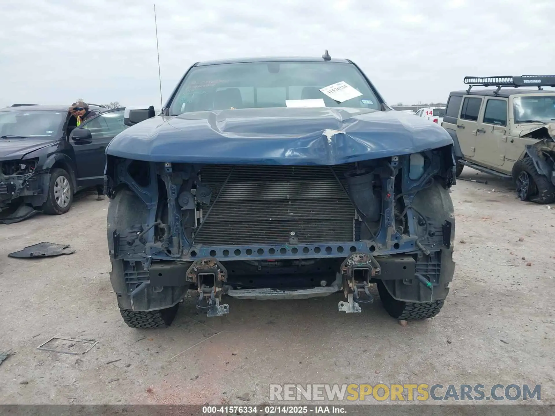 13 Photograph of a damaged car 1GCRYDED7KZ246898 CHEVROLET SILVERADO 1500 2019