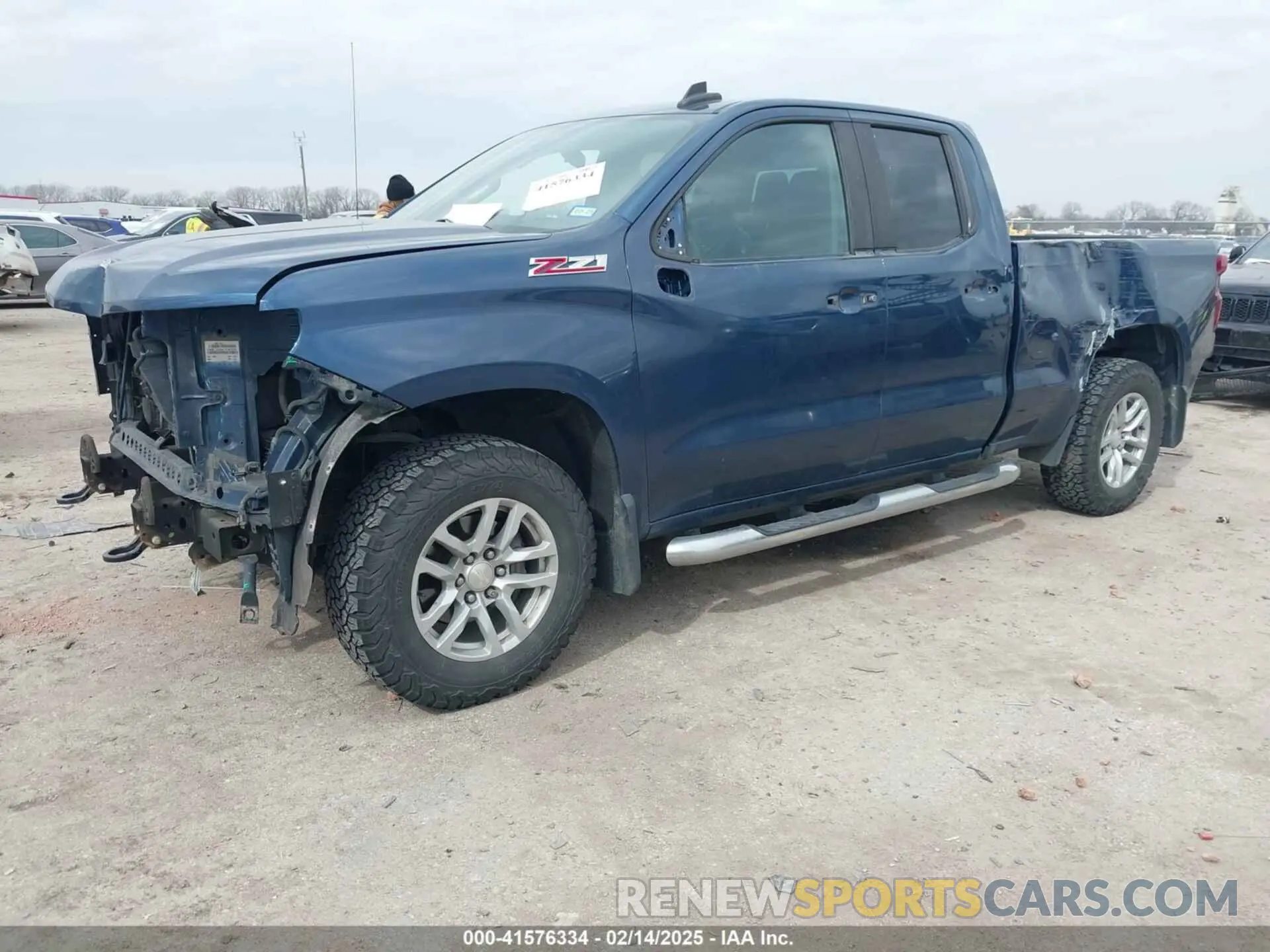 2 Photograph of a damaged car 1GCRYDED7KZ246898 CHEVROLET SILVERADO 1500 2019
