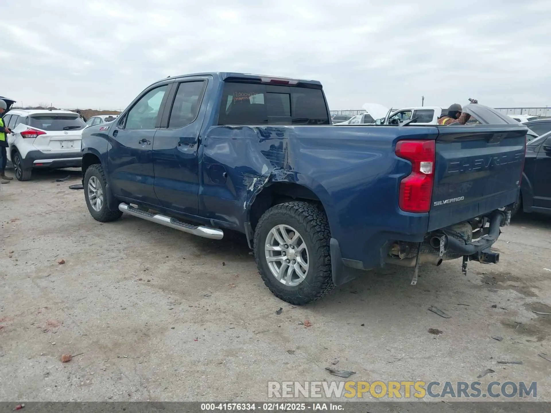 3 Photograph of a damaged car 1GCRYDED7KZ246898 CHEVROLET SILVERADO 1500 2019