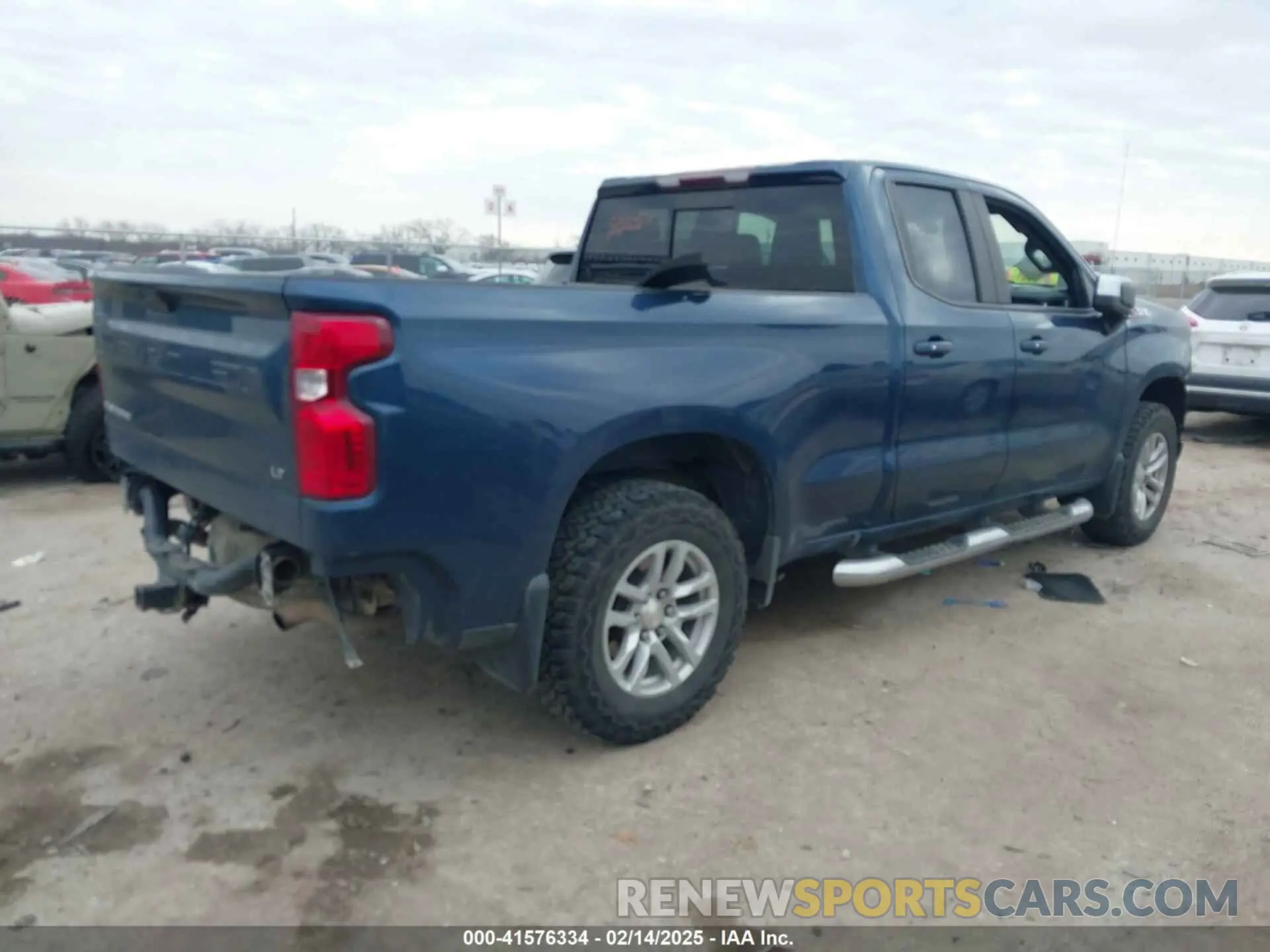 4 Photograph of a damaged car 1GCRYDED7KZ246898 CHEVROLET SILVERADO 1500 2019