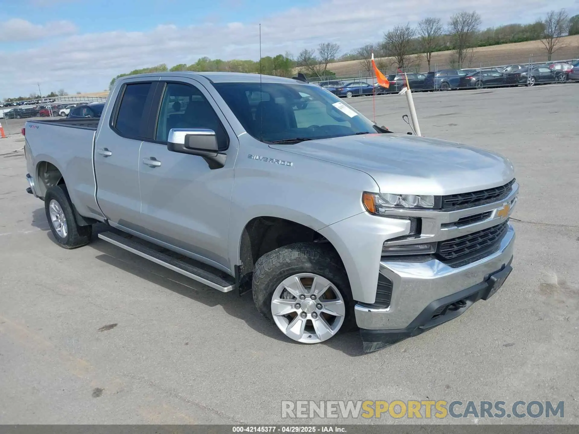 1 Photograph of a damaged car 1GCRYDED8KZ302492 CHEVROLET SILVERADO 1500 2019