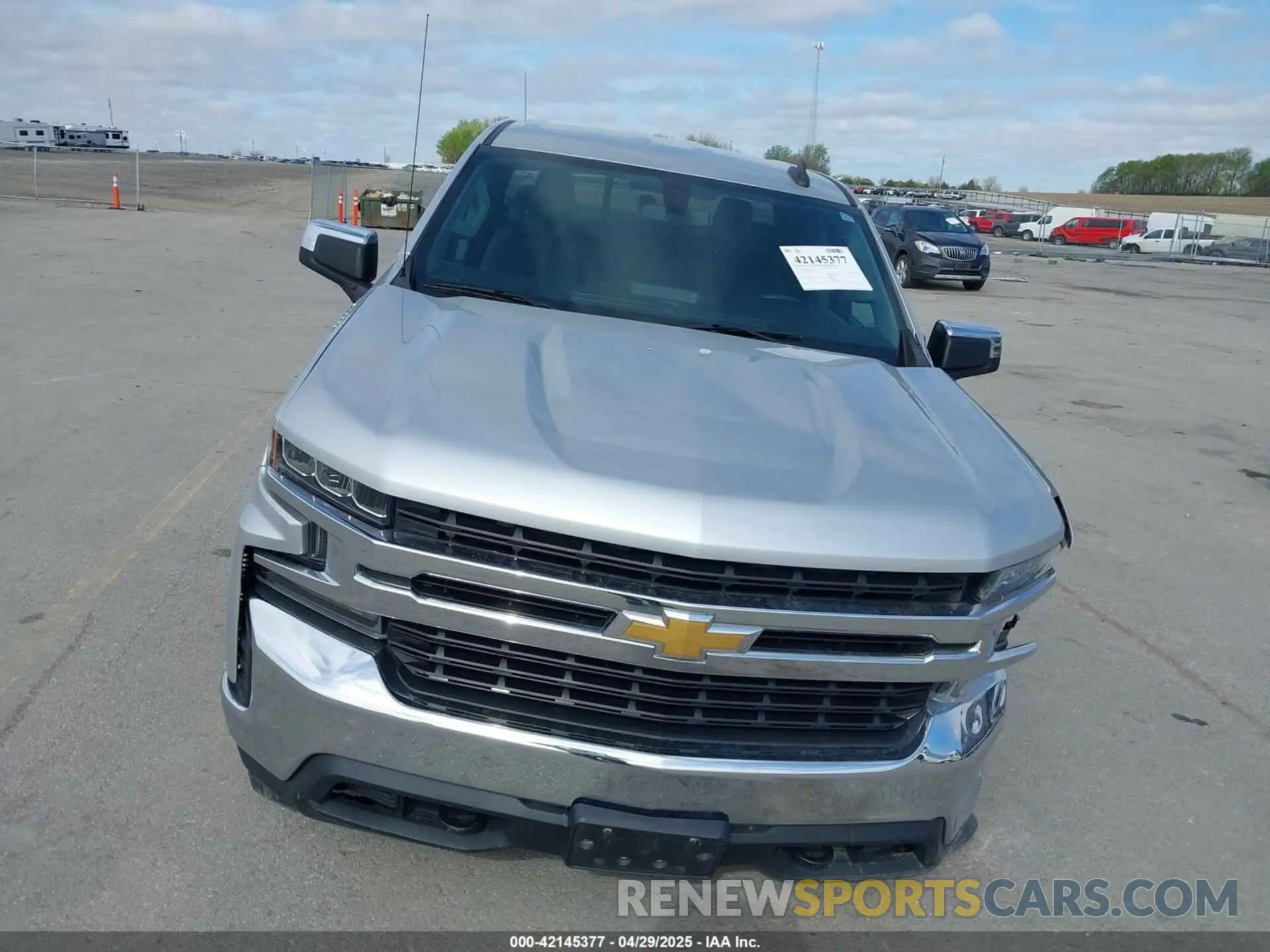 17 Photograph of a damaged car 1GCRYDED8KZ302492 CHEVROLET SILVERADO 1500 2019