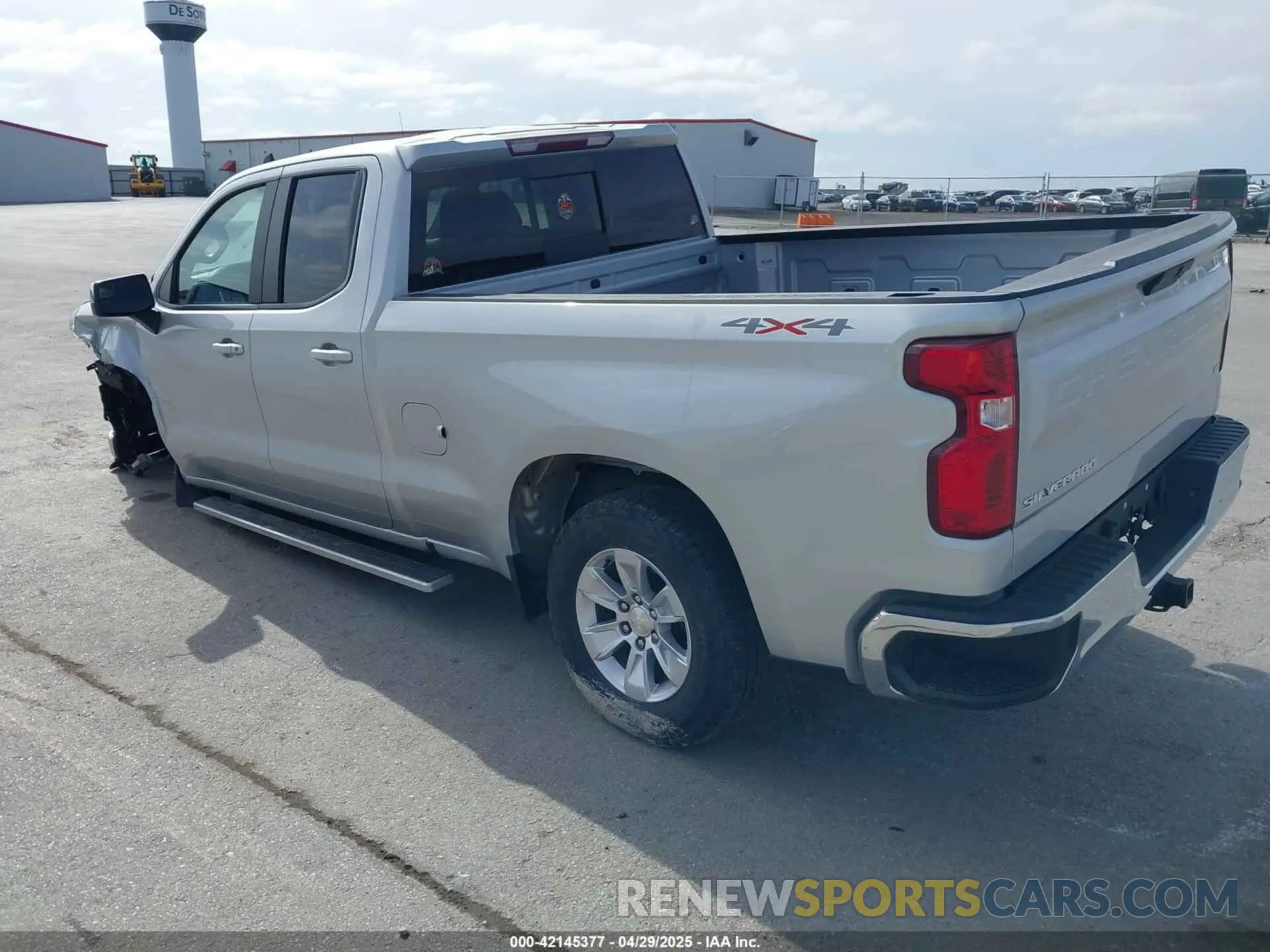 3 Photograph of a damaged car 1GCRYDED8KZ302492 CHEVROLET SILVERADO 1500 2019