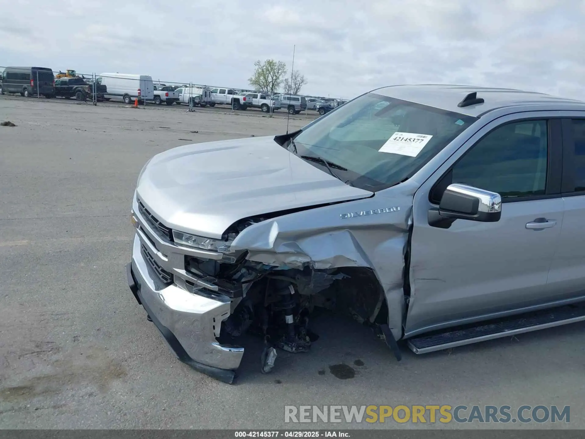 6 Photograph of a damaged car 1GCRYDED8KZ302492 CHEVROLET SILVERADO 1500 2019