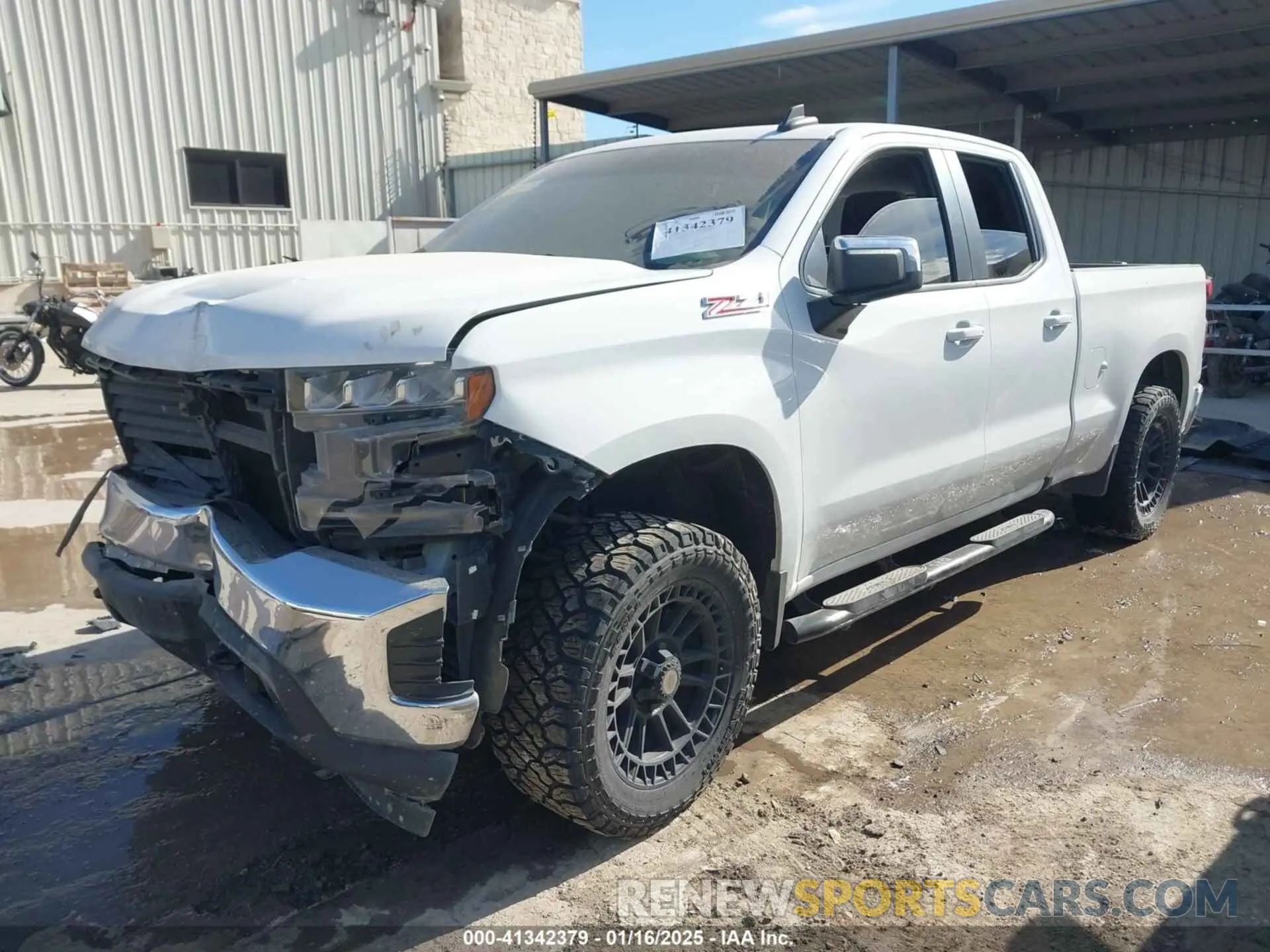 2 Photograph of a damaged car 1GCRYDED9KZ239788 CHEVROLET SILVERADO 1500 2019