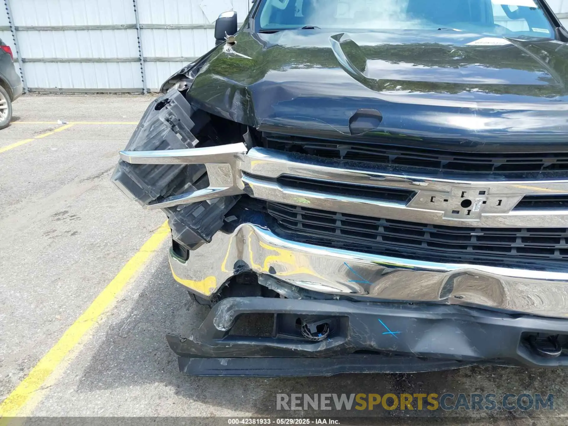 6 Photograph of a damaged car 1GCRYDEK0KZ187580 CHEVROLET SILVERADO 1500 2019