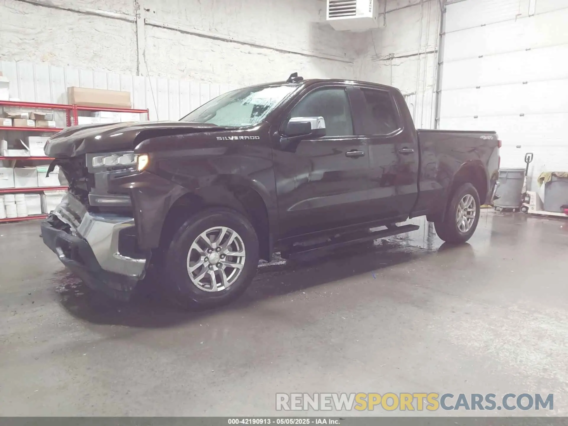 2 Photograph of a damaged car 1GCRYDEK4KZ237493 CHEVROLET SILVERADO 1500 2019