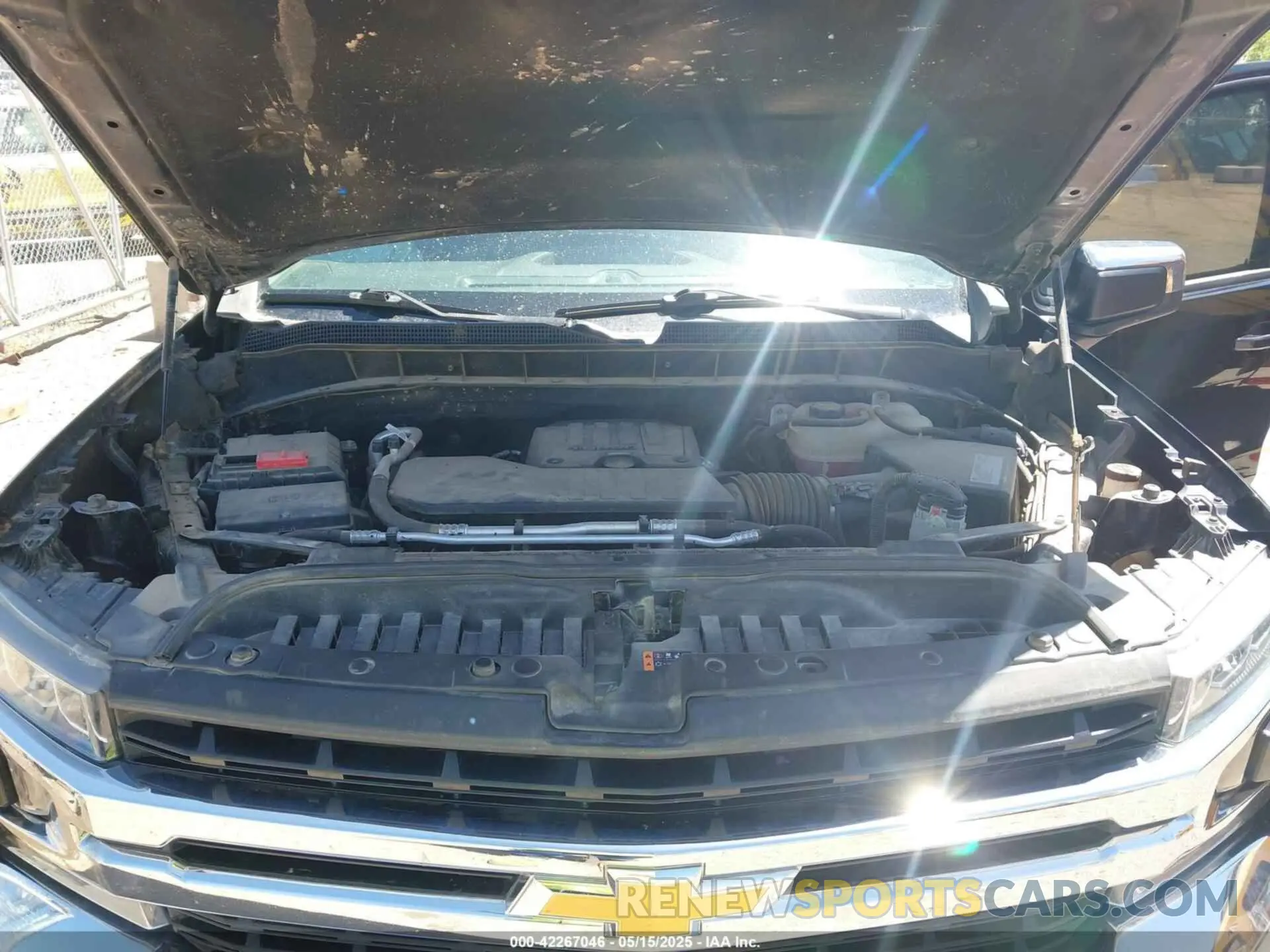 10 Photograph of a damaged car 1GCRYDEK6KZ390280 CHEVROLET SILVERADO 1500 2019