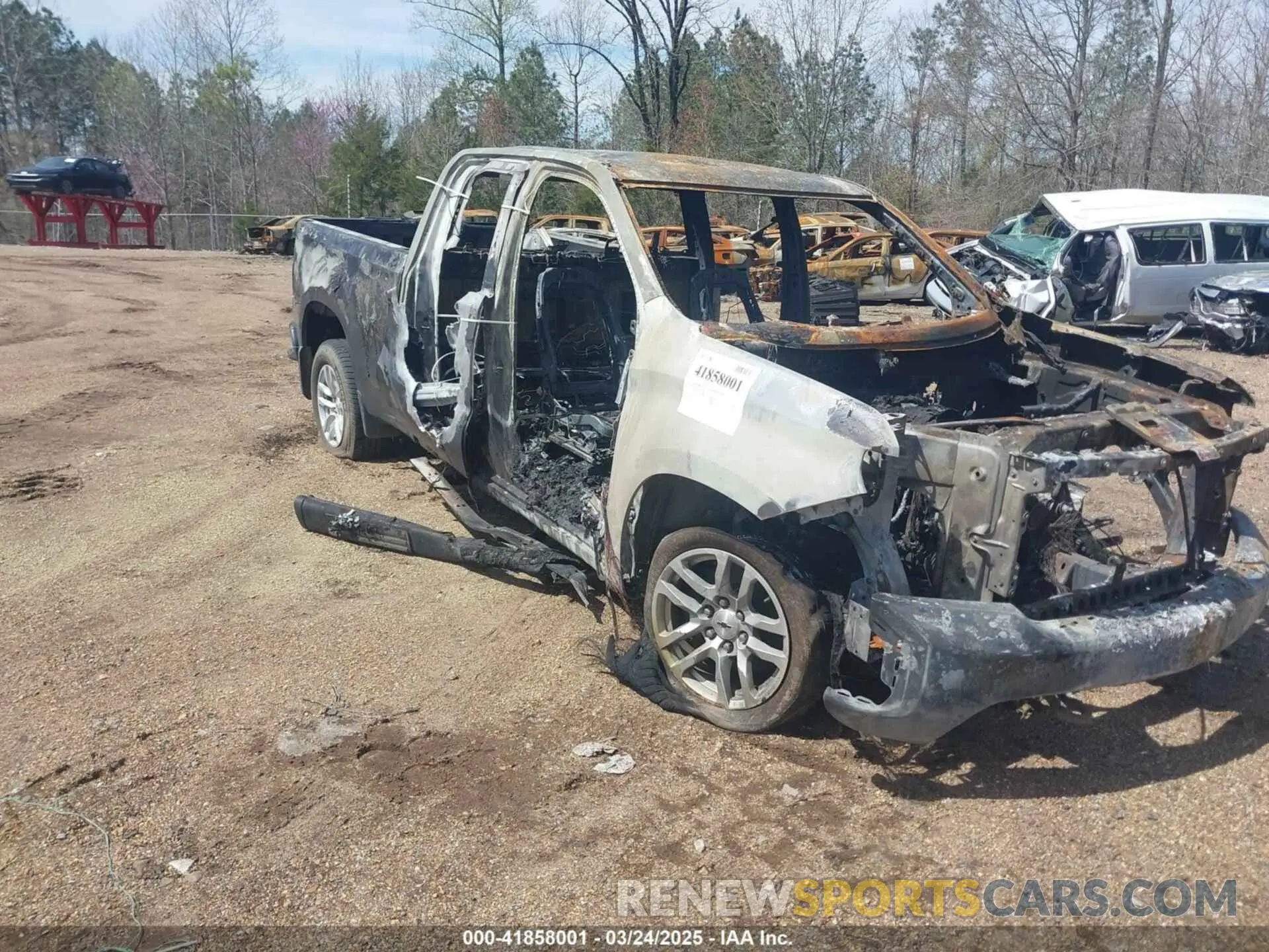1 Photograph of a damaged car 1GCRYEED3KZ212902 CHEVROLET SILVERADO 1500 2019
