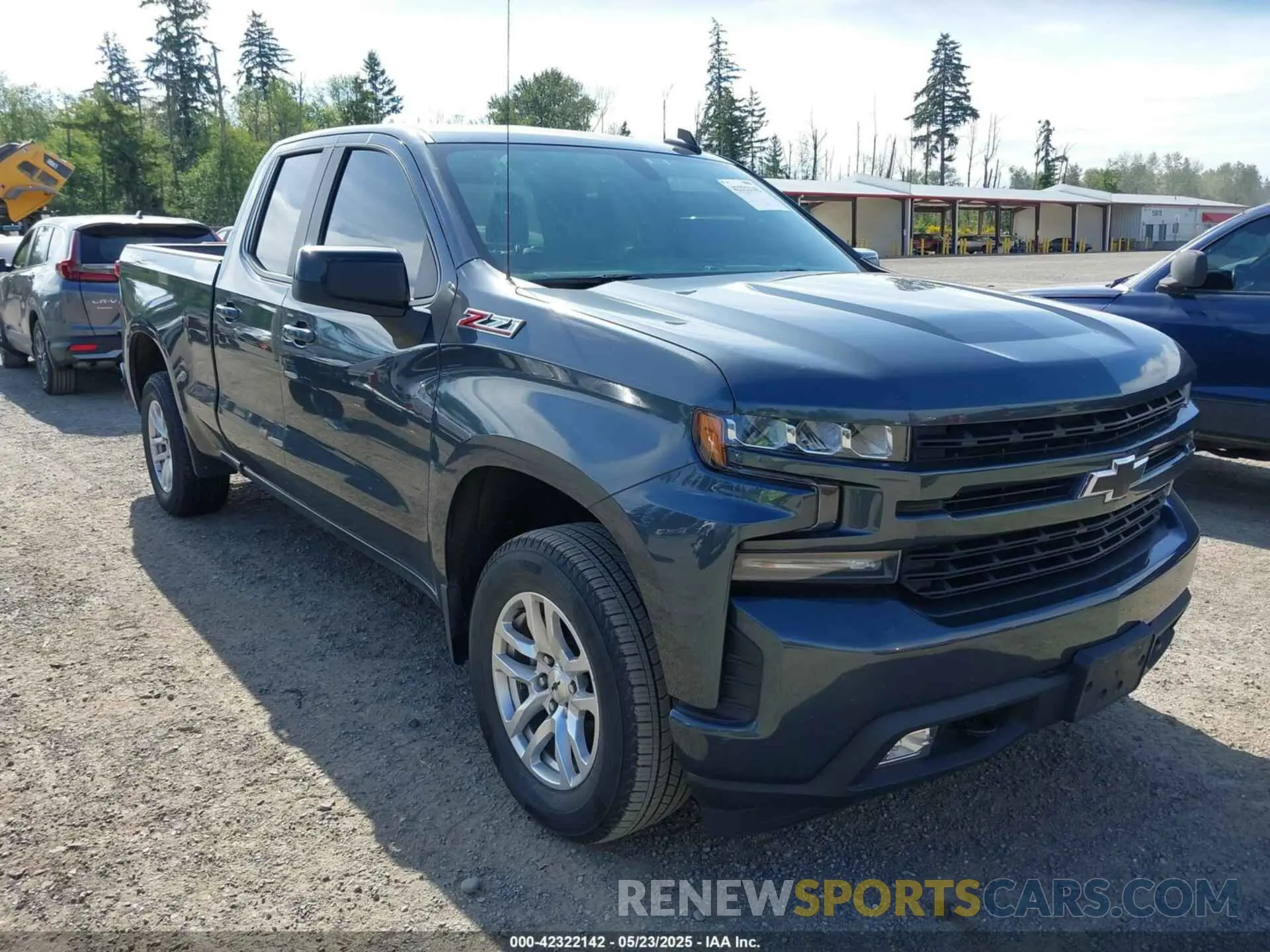 1 Photograph of a damaged car 1GCRYEED3KZ301952 CHEVROLET SILVERADO 1500 2019