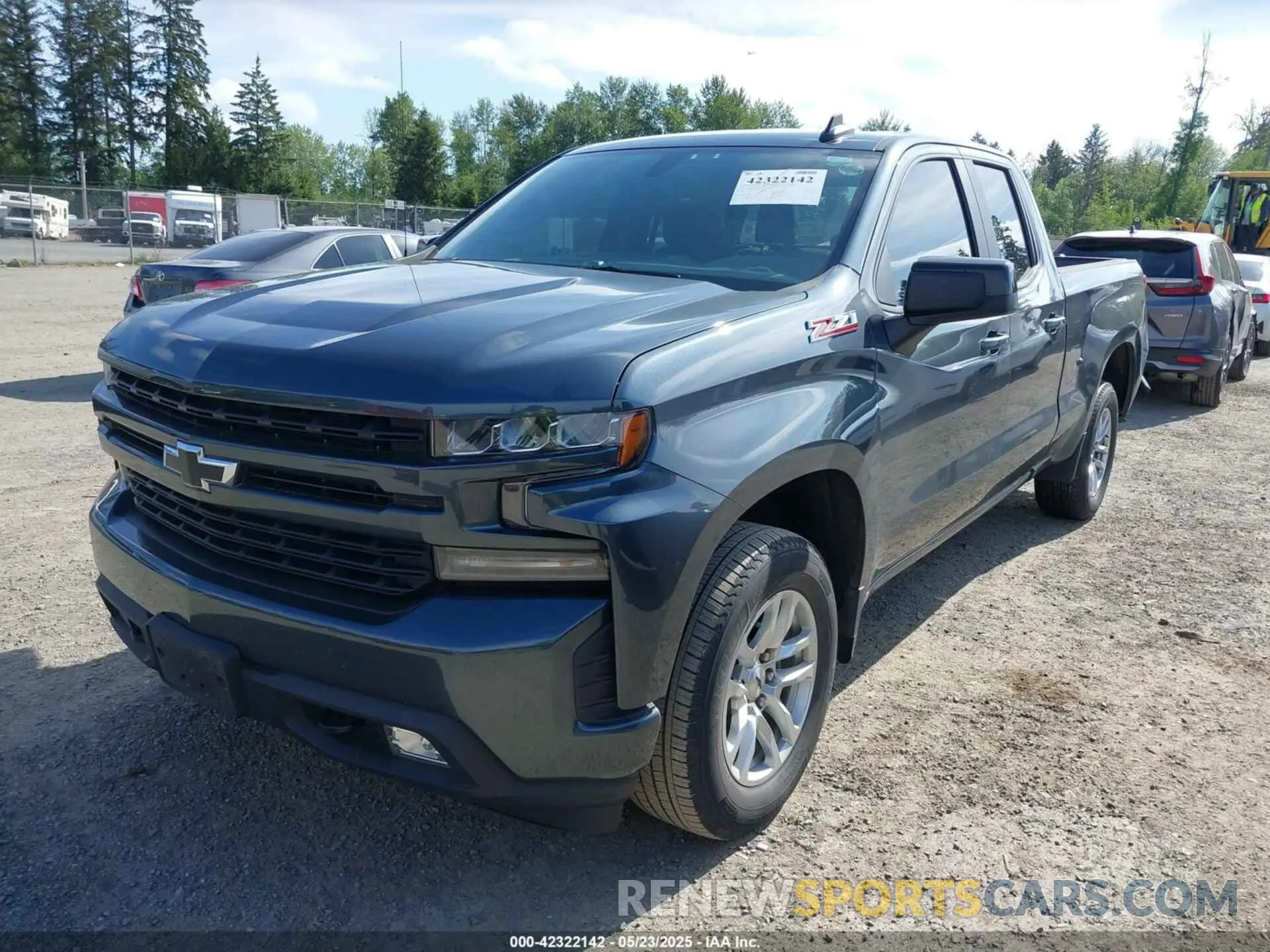 2 Photograph of a damaged car 1GCRYEED3KZ301952 CHEVROLET SILVERADO 1500 2019