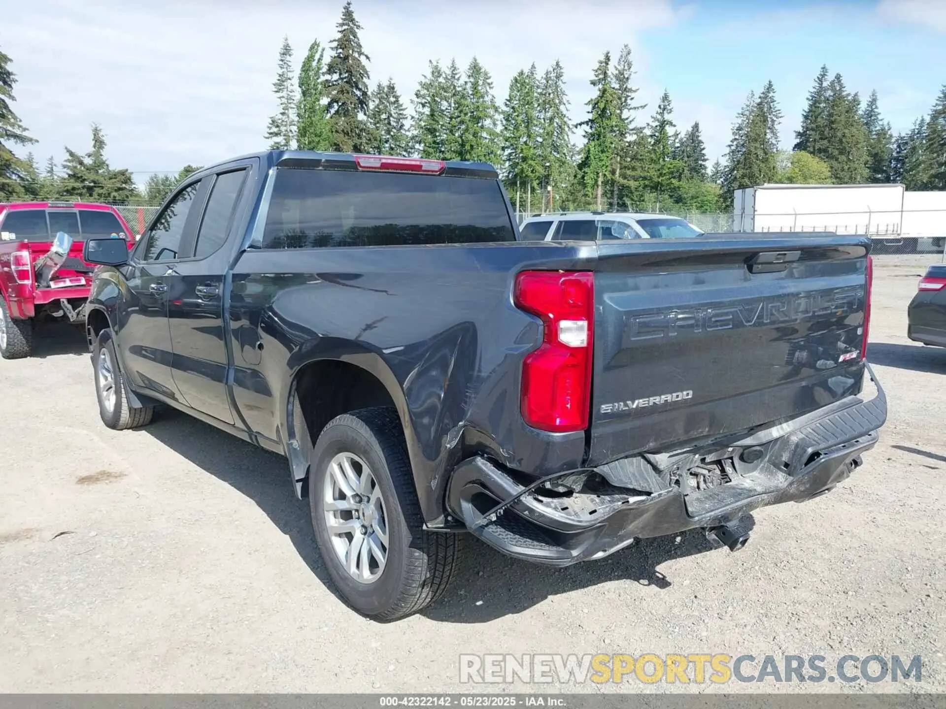 3 Photograph of a damaged car 1GCRYEED3KZ301952 CHEVROLET SILVERADO 1500 2019