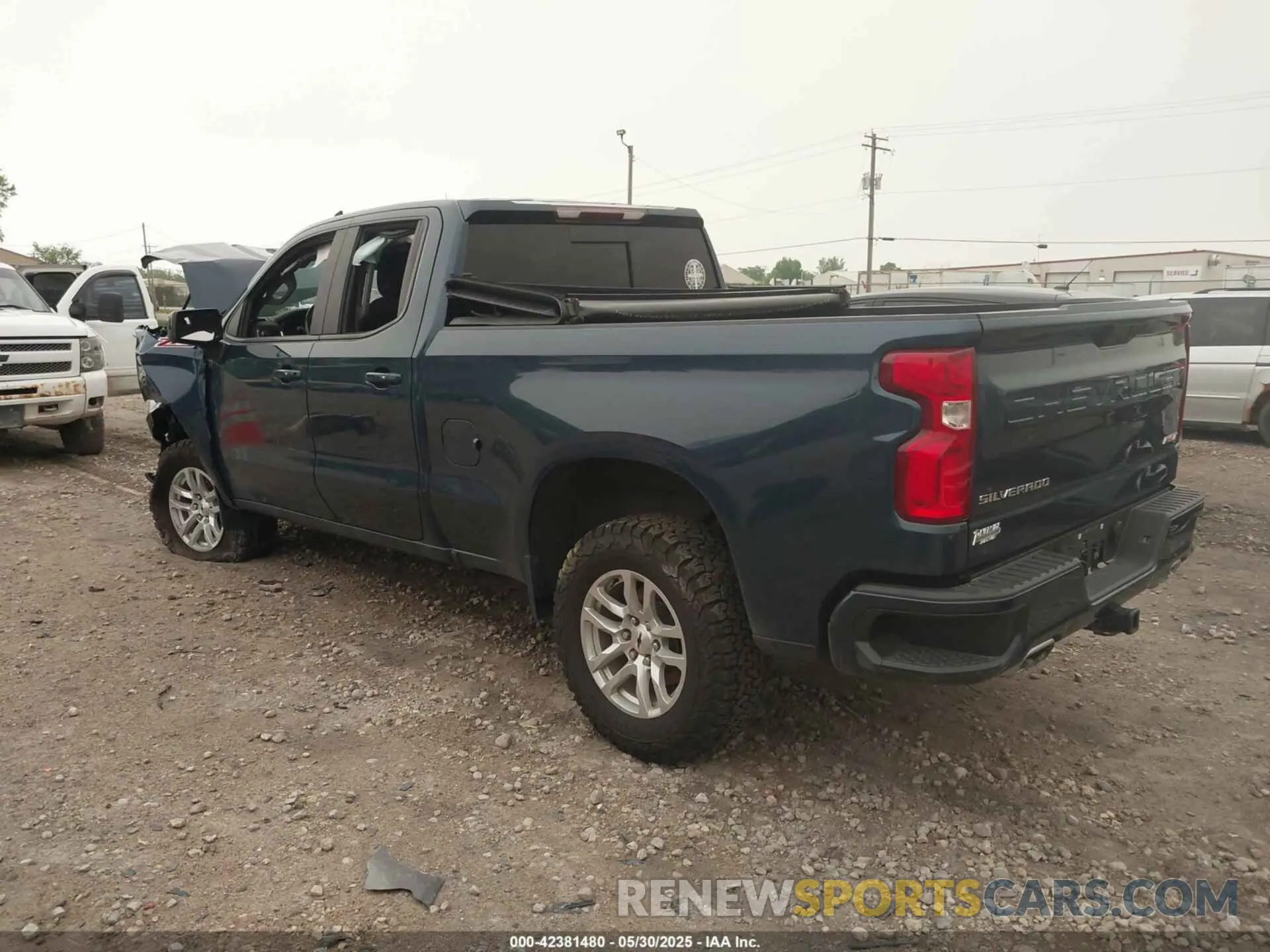 3 Photograph of a damaged car 1GCRYEED4KZ366647 CHEVROLET SILVERADO 1500 2019