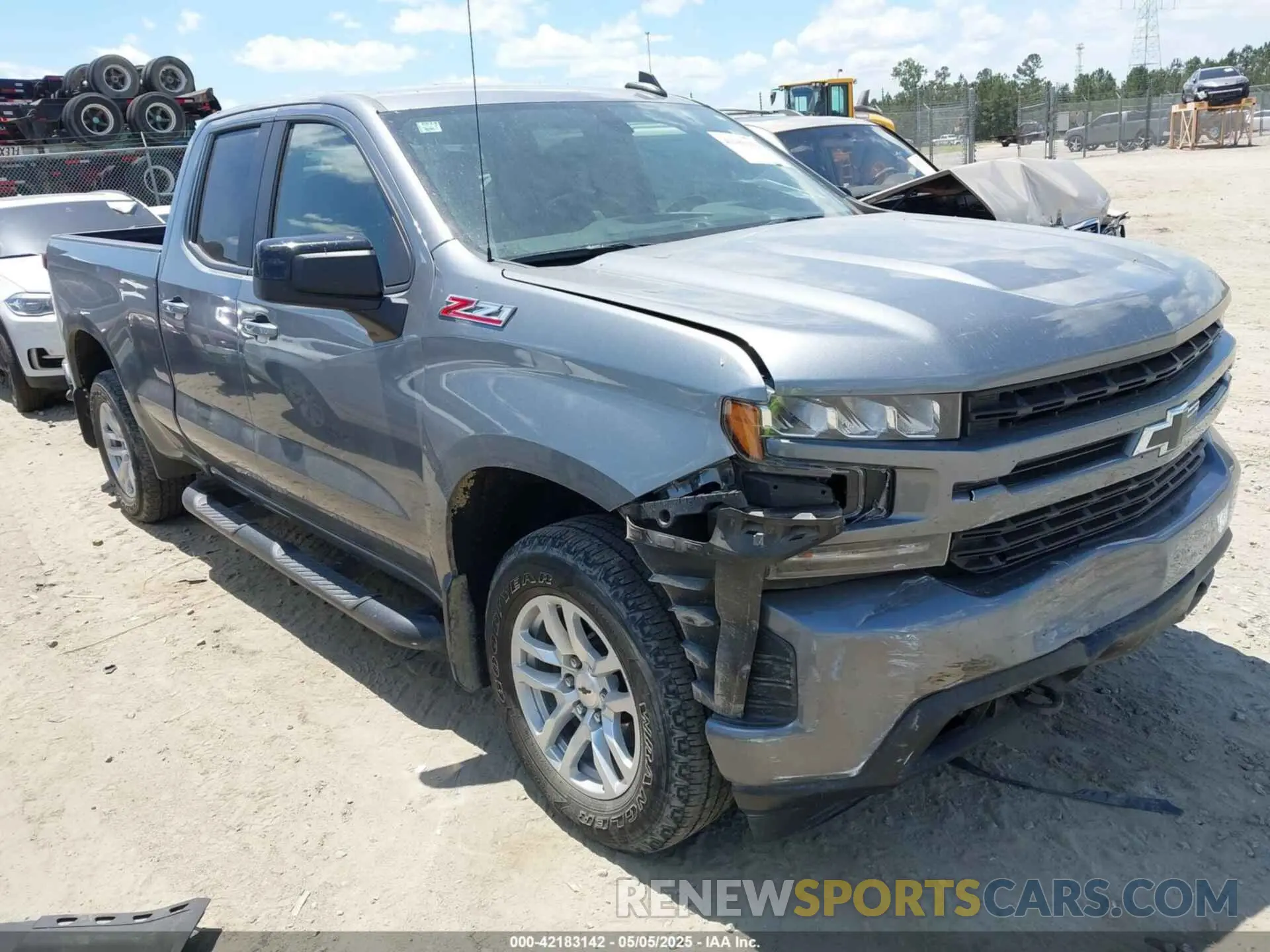 1 Photograph of a damaged car 1GCRYEED8KZ232546 CHEVROLET SILVERADO 1500 2019