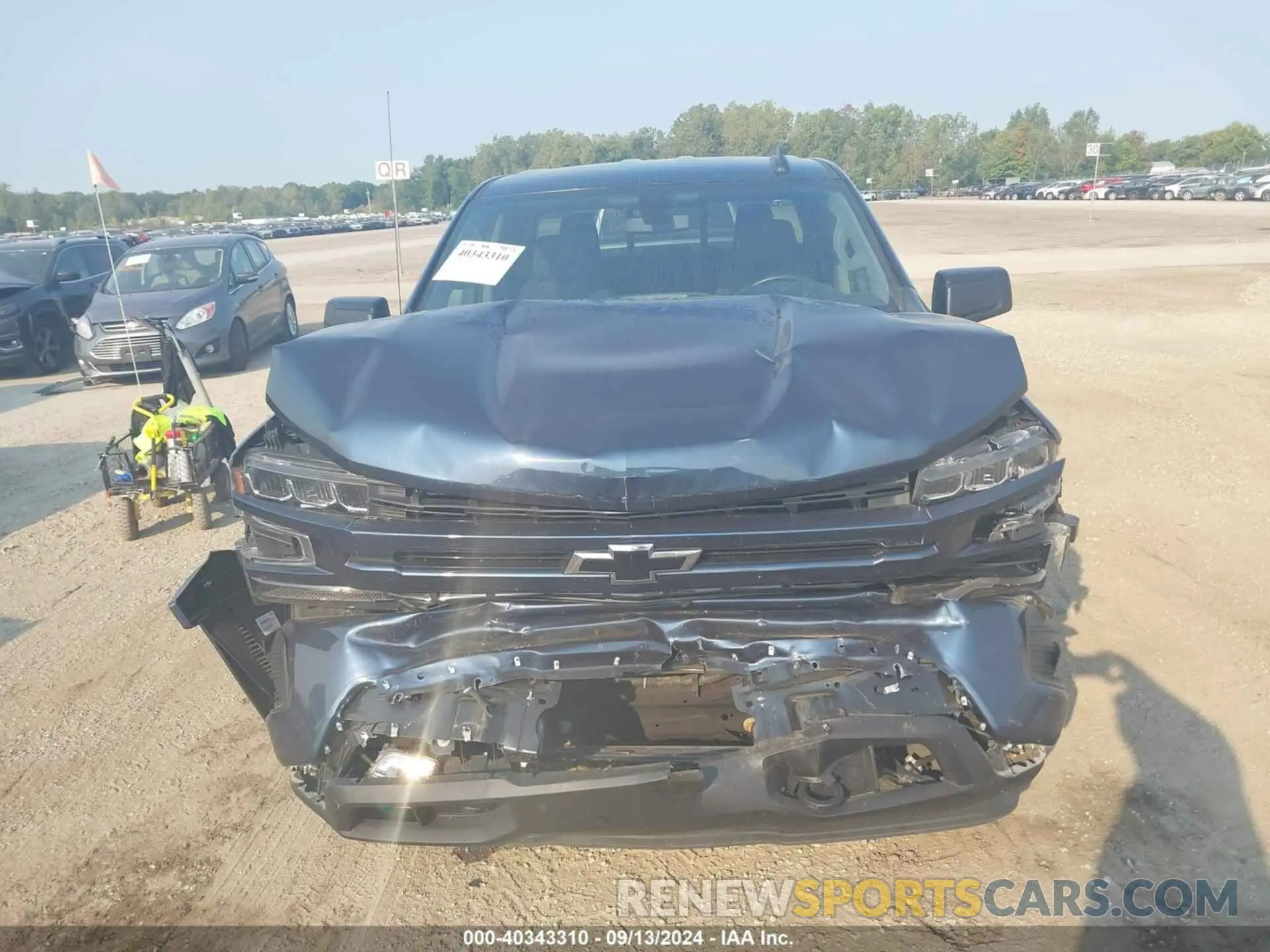 12 Photograph of a damaged car 1GCRYEED8KZ353738 CHEVROLET SILVERADO 1500 2019