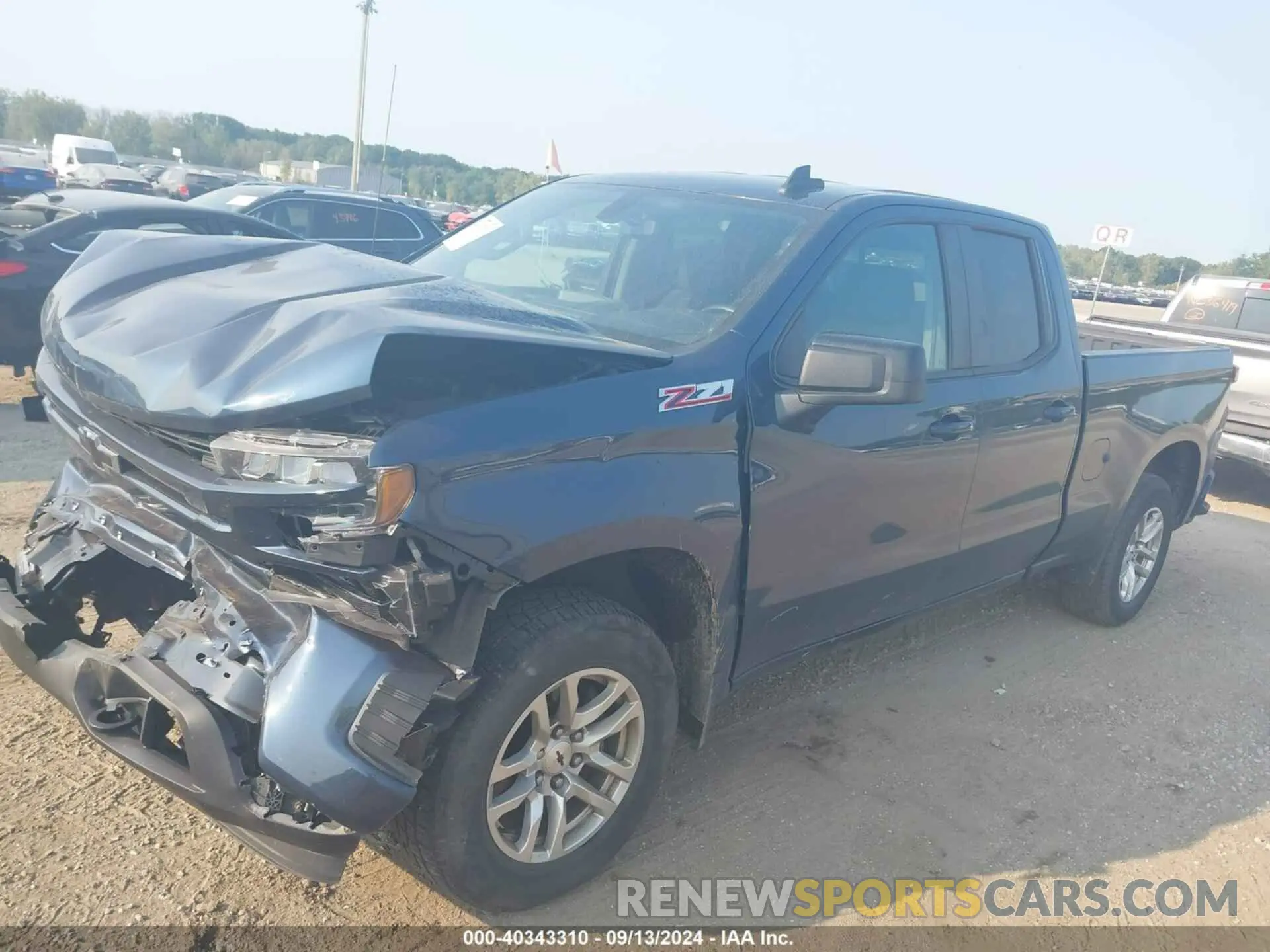 2 Photograph of a damaged car 1GCRYEED8KZ353738 CHEVROLET SILVERADO 1500 2019
