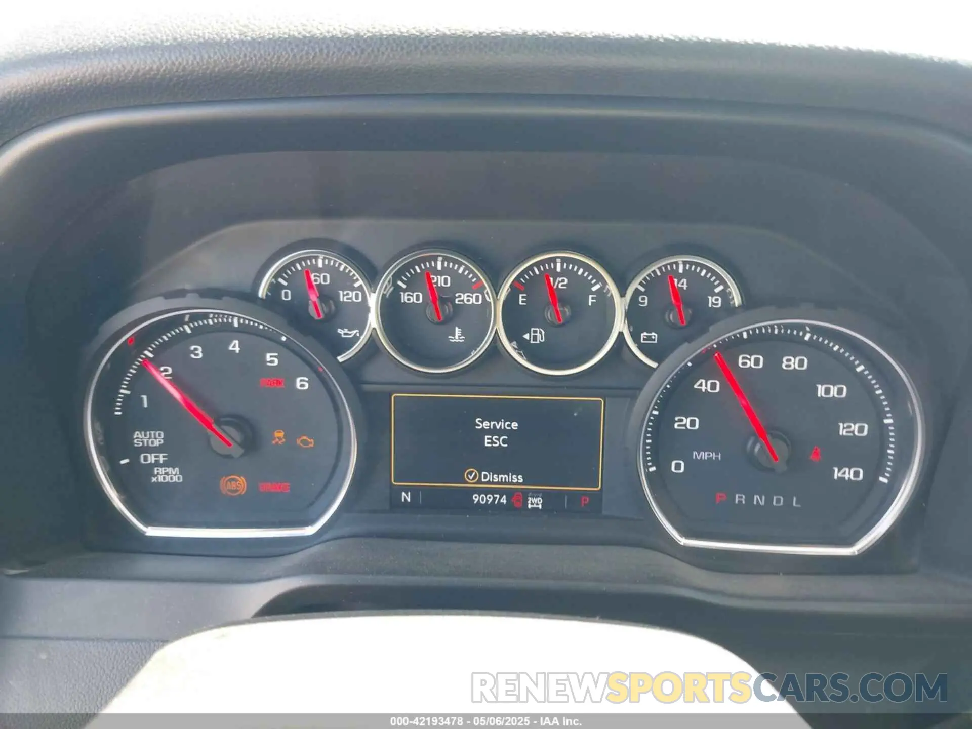 7 Photograph of a damaged car 1GCRYEED9KZ245189 CHEVROLET SILVERADO 1500 2019