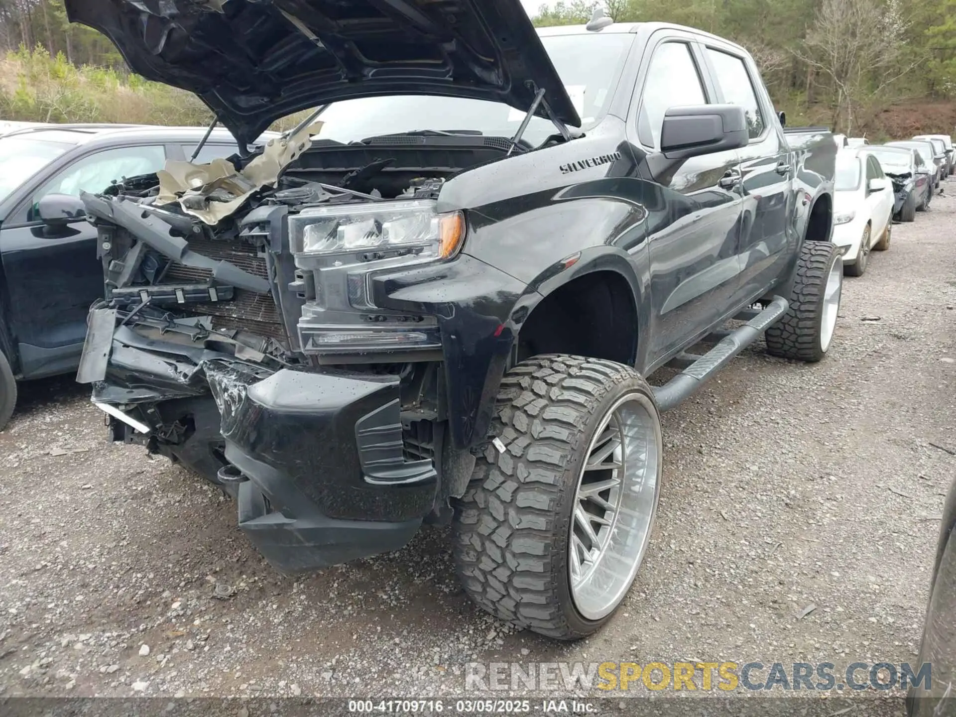 2 Photograph of a damaged car 1GCUWDED4KZ179094 CHEVROLET SILVERADO 1500 2019