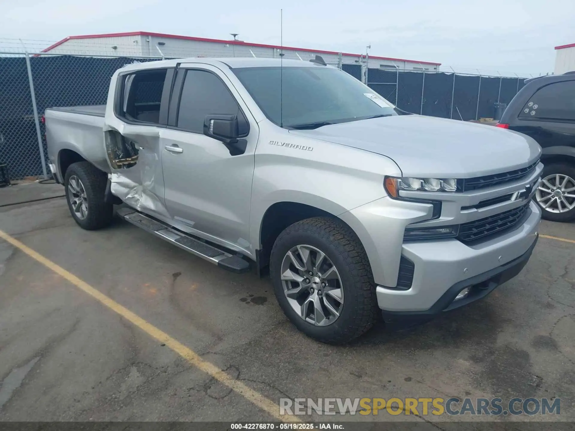1 Photograph of a damaged car 1GCUWDED8KZ112529 CHEVROLET SILVERADO 1500 2019
