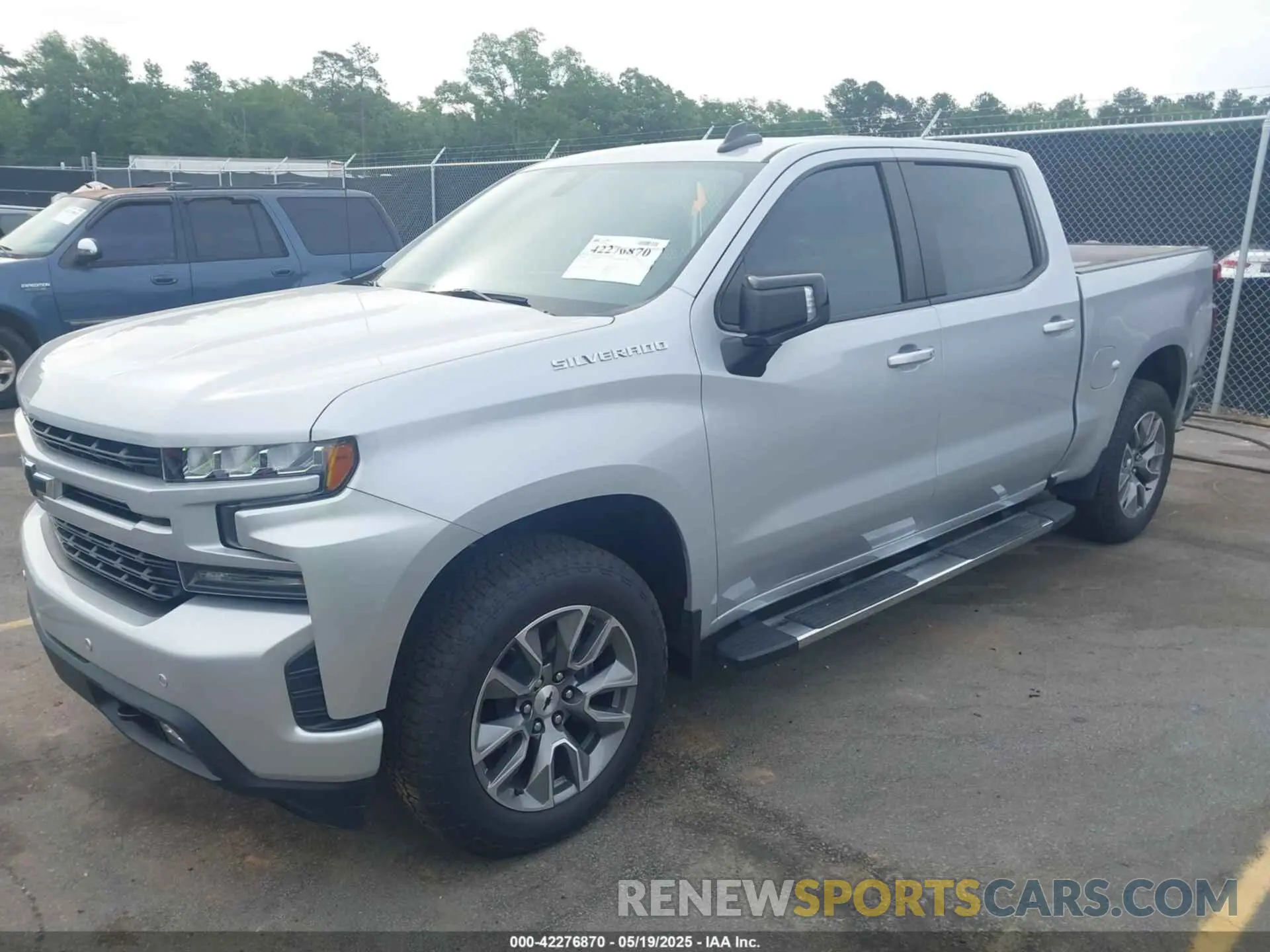 2 Photograph of a damaged car 1GCUWDED8KZ112529 CHEVROLET SILVERADO 1500 2019