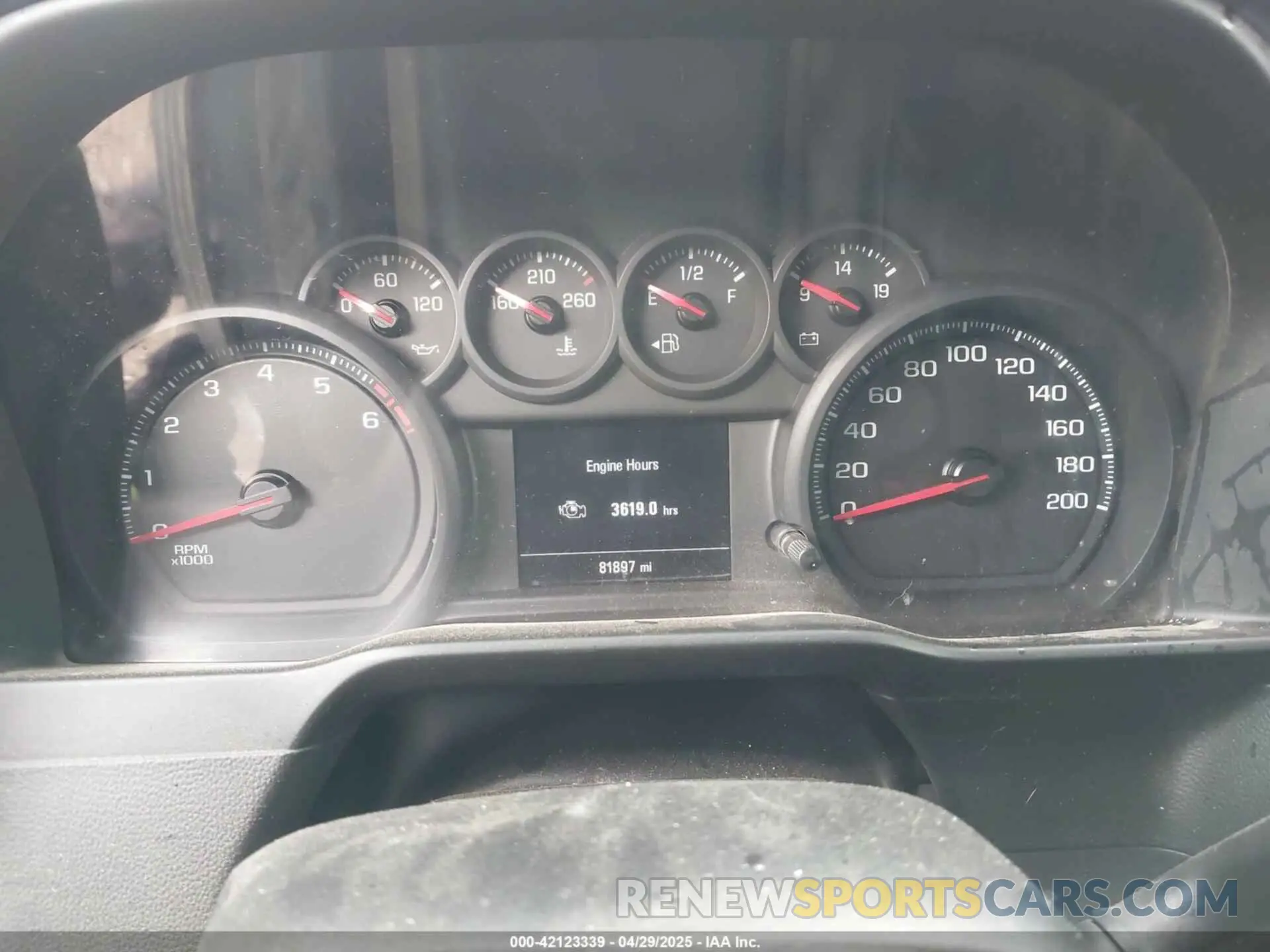 7 Photograph of a damaged car 1GCUYBEF2KZ392013 CHEVROLET SILVERADO 1500 2019