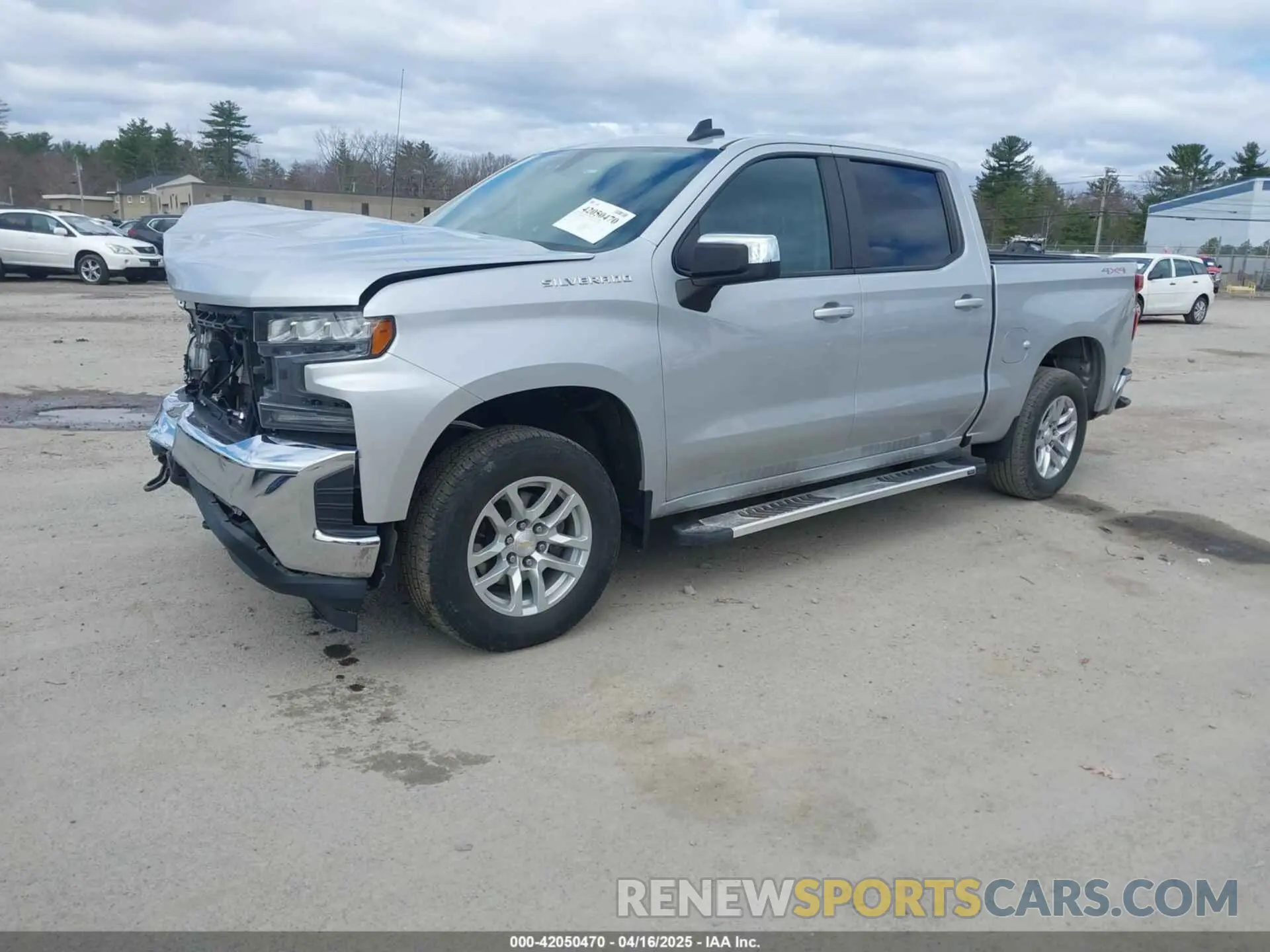 2 Photograph of a damaged car 1GCUYDED1KZ111474 CHEVROLET SILVERADO 1500 2019