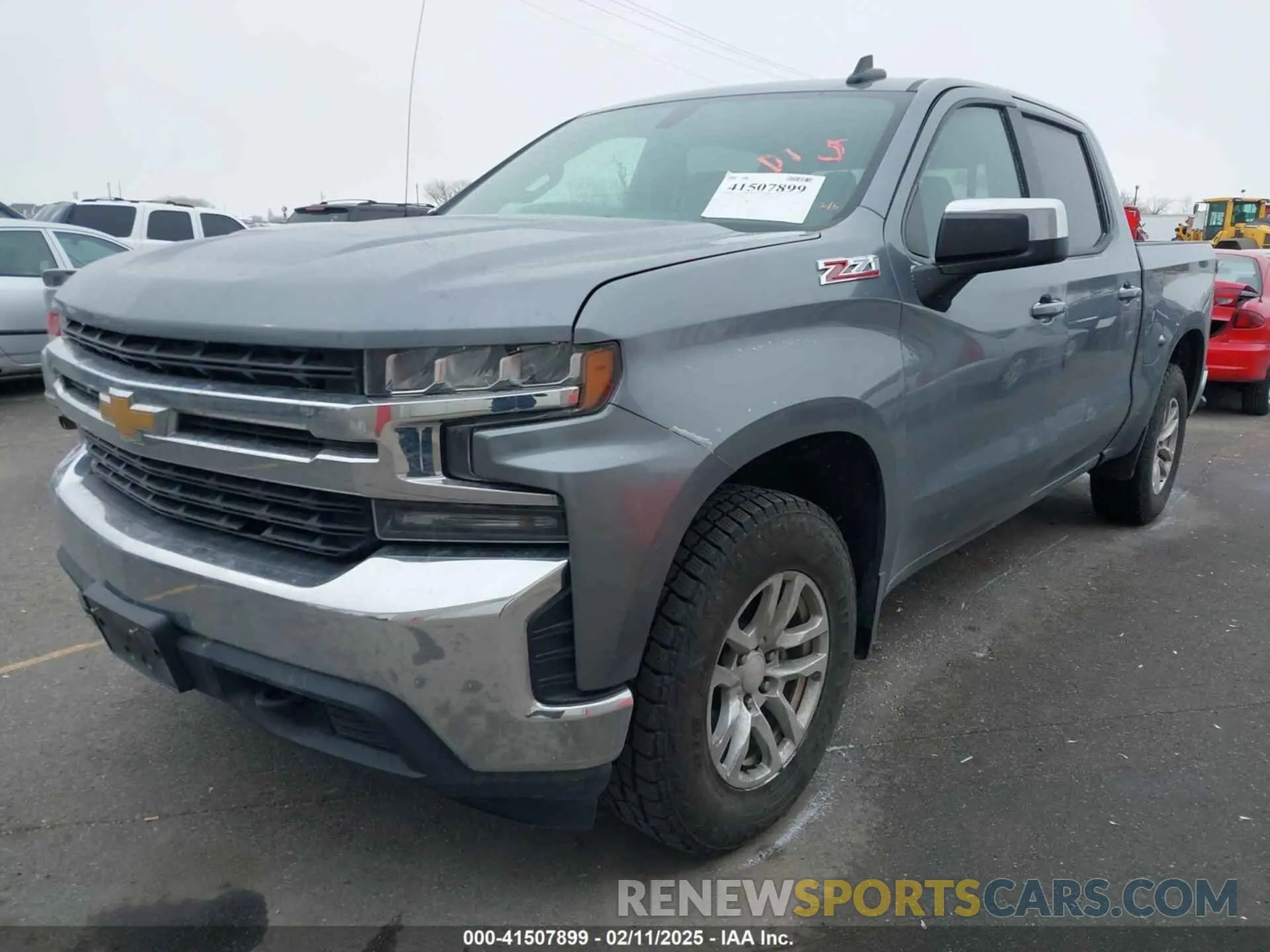 2 Photograph of a damaged car 1GCUYDED1KZ259950 CHEVROLET SILVERADO 1500 2019