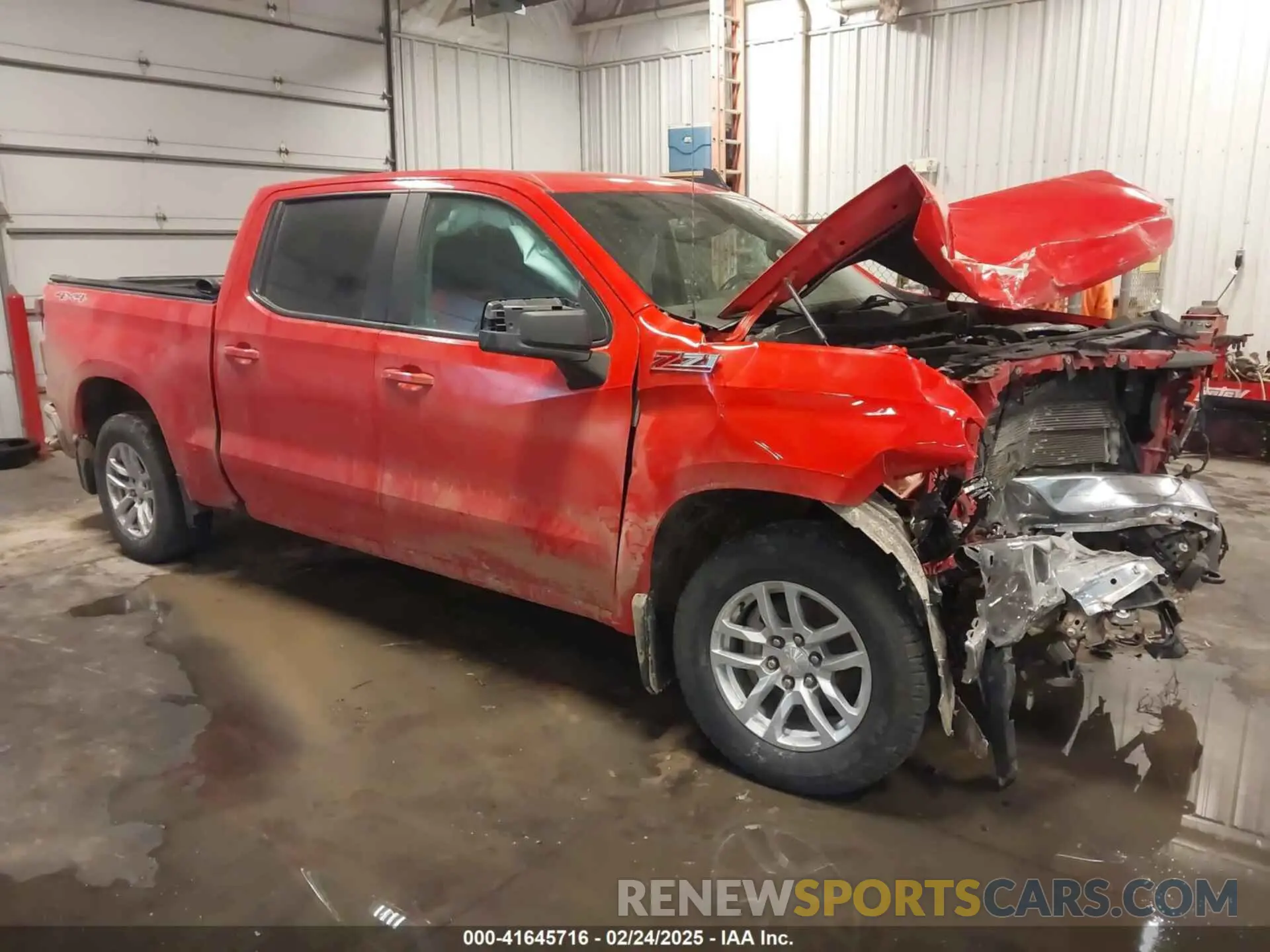 1 Photograph of a damaged car 1GCUYDED2KZ133242 CHEVROLET SILVERADO 1500 2019