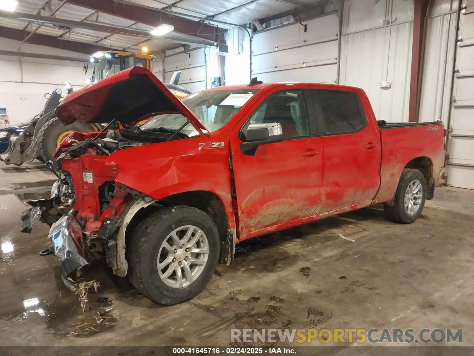 2 Photograph of a damaged car 1GCUYDED2KZ133242 CHEVROLET SILVERADO 1500 2019