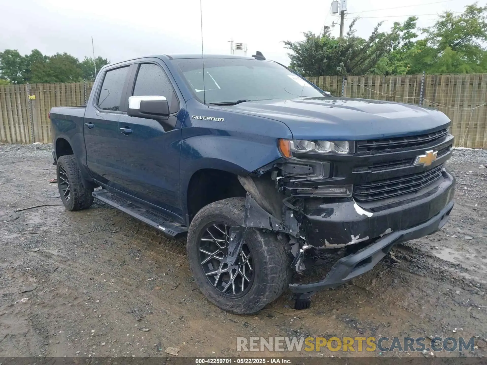 1 Photograph of a damaged car 1GCUYDED4KZ327271 CHEVROLET SILVERADO 1500 2019
