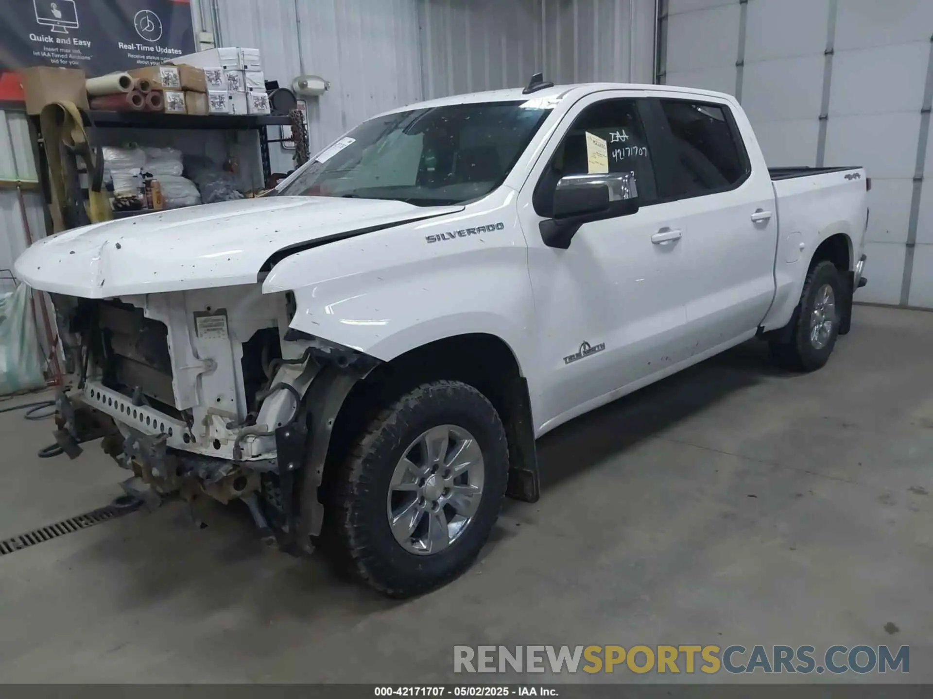 2 Photograph of a damaged car 1GCUYDED4KZ335712 CHEVROLET SILVERADO 1500 2019