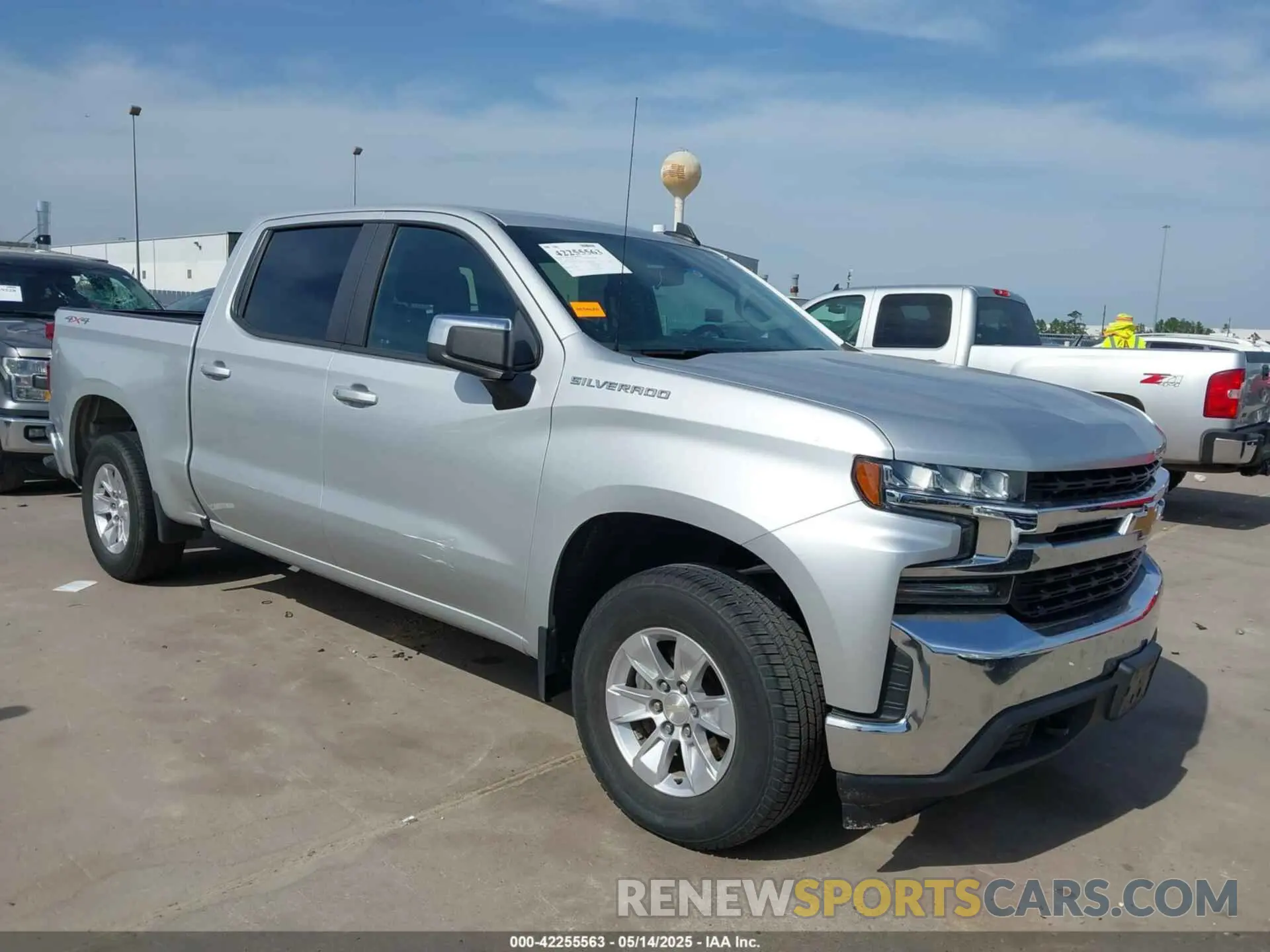 1 Photograph of a damaged car 1GCUYDED8KZ161417 CHEVROLET SILVERADO 1500 2019