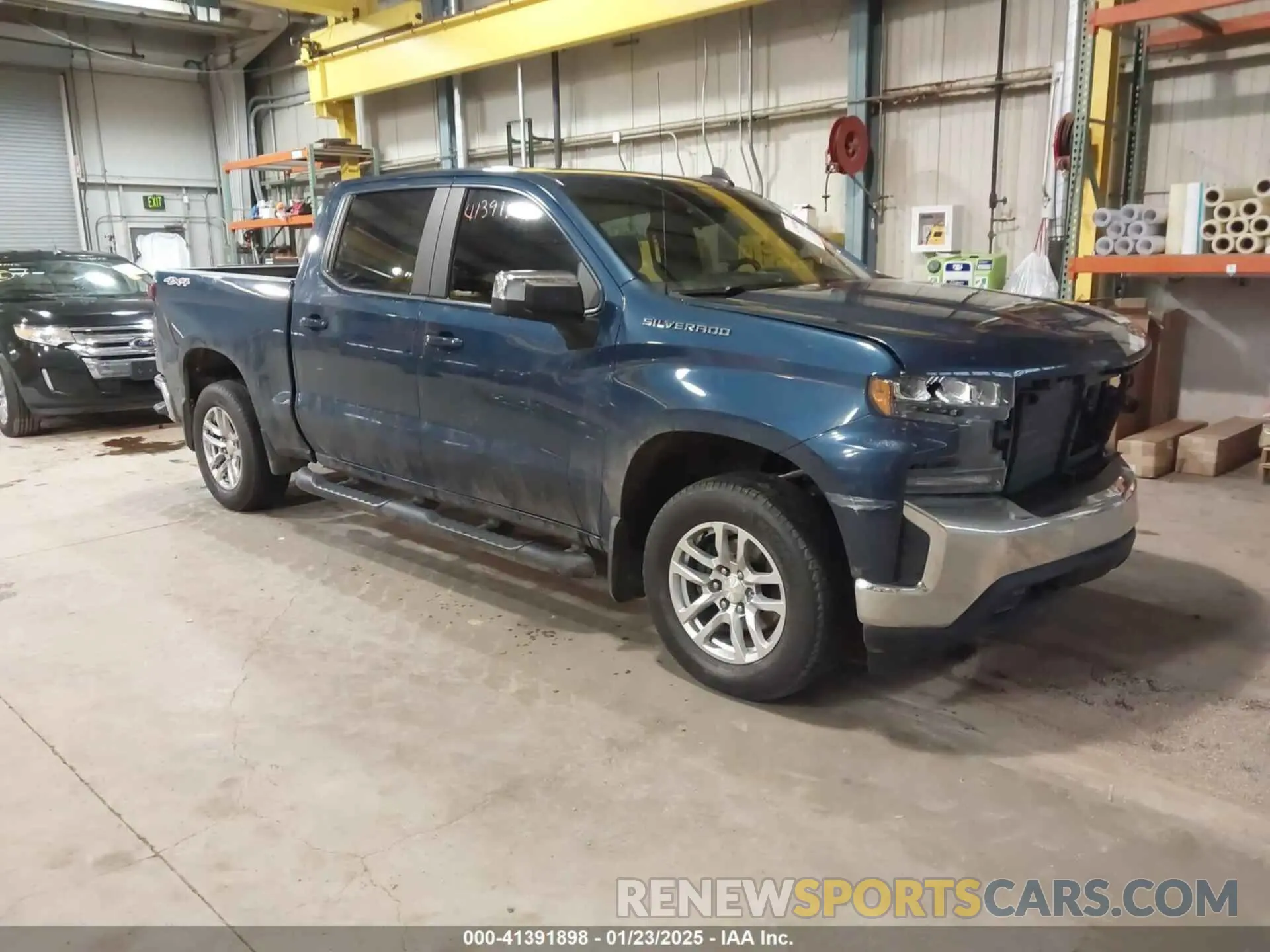 1 Photograph of a damaged car 1GCUYDED9KZ121072 CHEVROLET SILVERADO 1500 2019