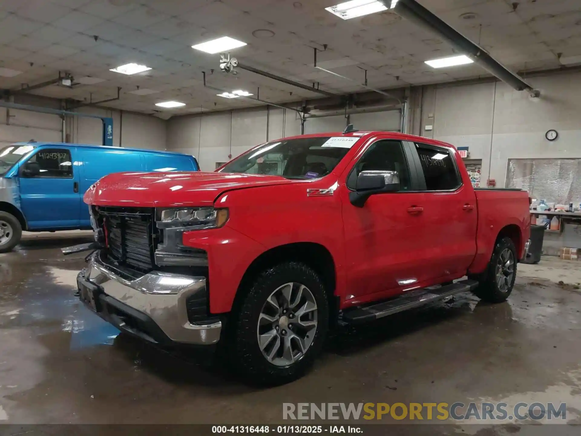 2 Photograph of a damaged car 1GCUYDED9KZ359052 CHEVROLET SILVERADO 1500 2019