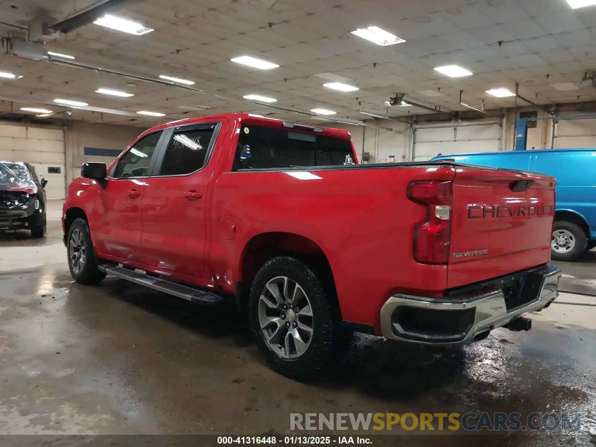 3 Photograph of a damaged car 1GCUYDED9KZ359052 CHEVROLET SILVERADO 1500 2019