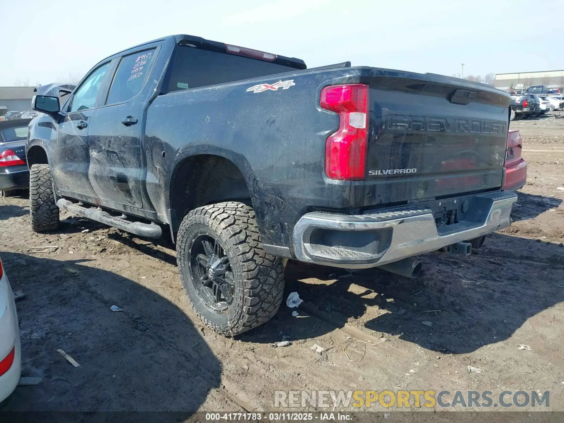 3 Photograph of a damaged car 1GCUYDEDXKZ104149 CHEVROLET SILVERADO 1500 2019