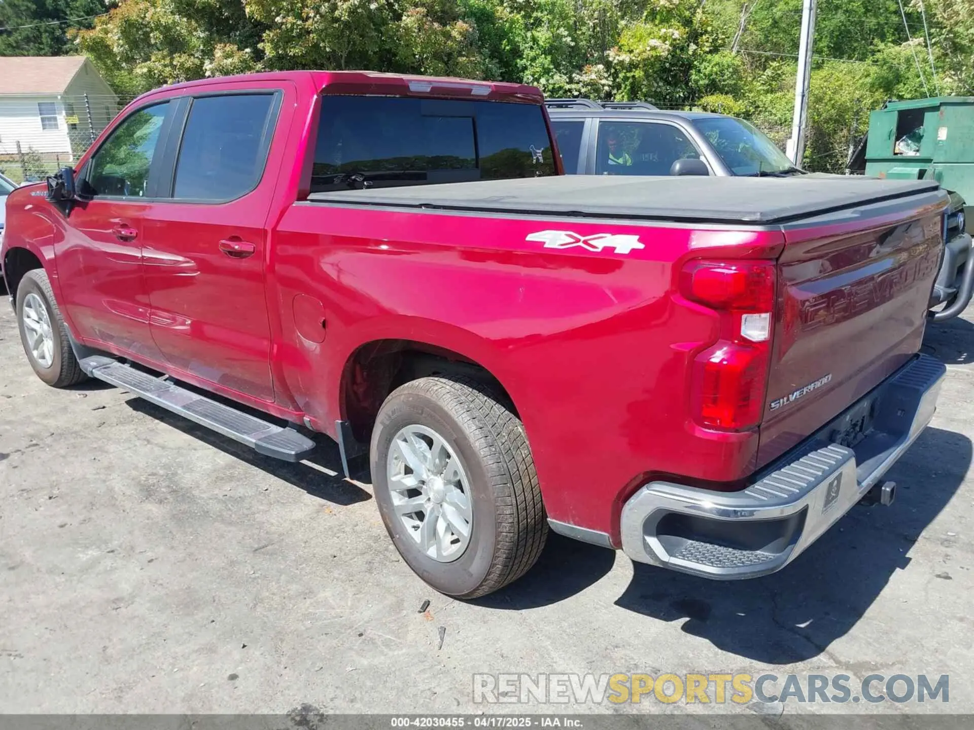 3 Photograph of a damaged car 1GCUYDEDXKZ218023 CHEVROLET SILVERADO 1500 2019